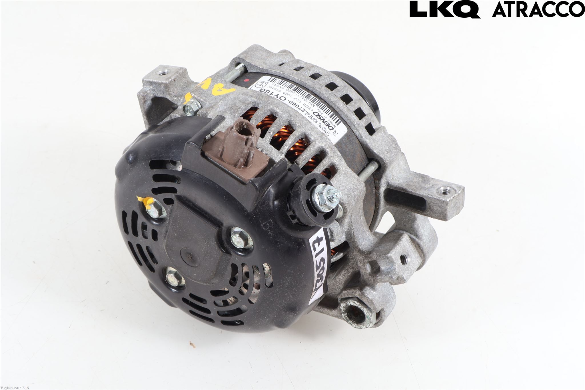 Toyota YARIS XP130 15-20 Dynamo