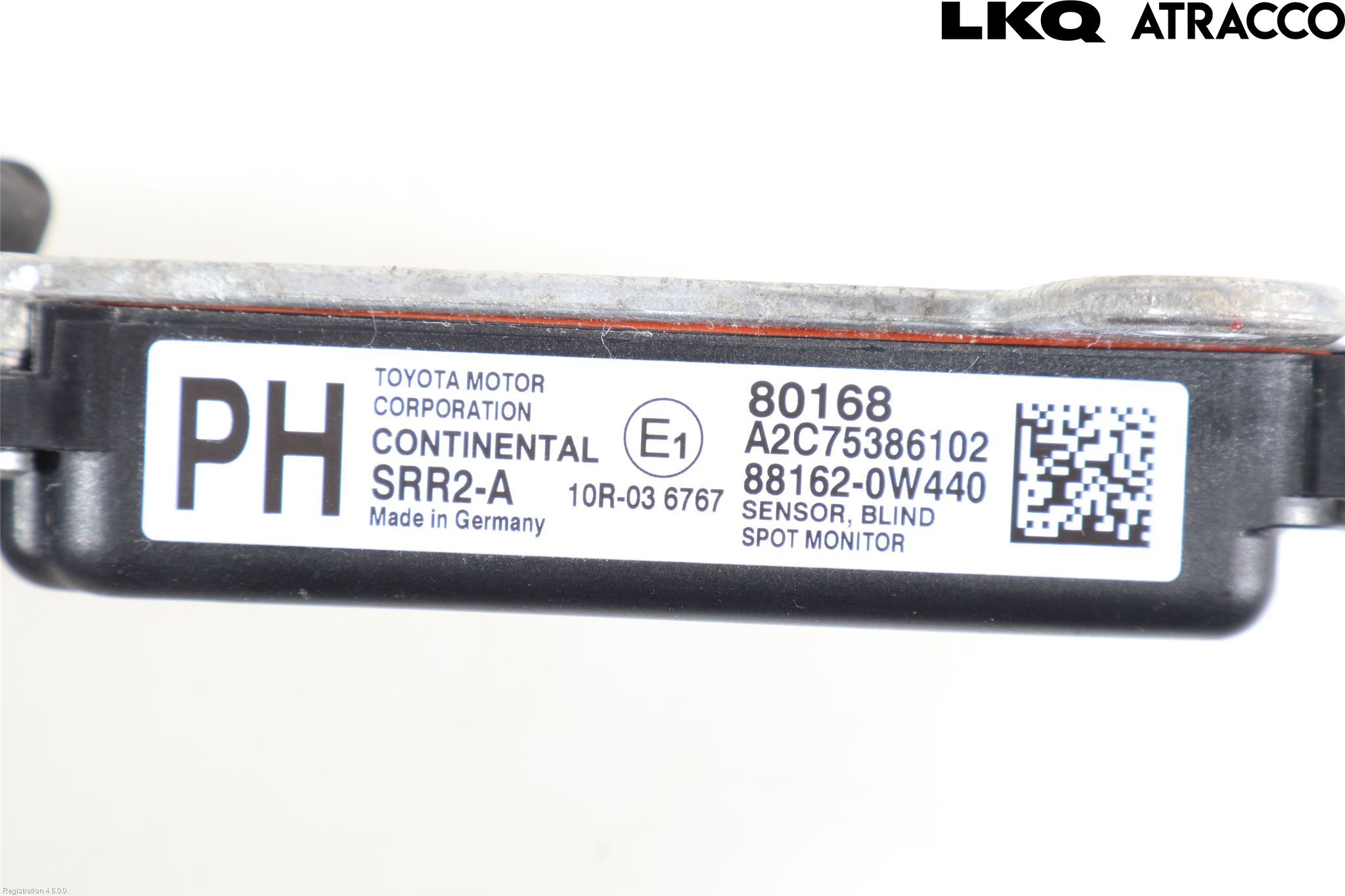 Toyota PRIUS (ZVW50) 16-21 Sensor Kollisjonsbeskyttelse