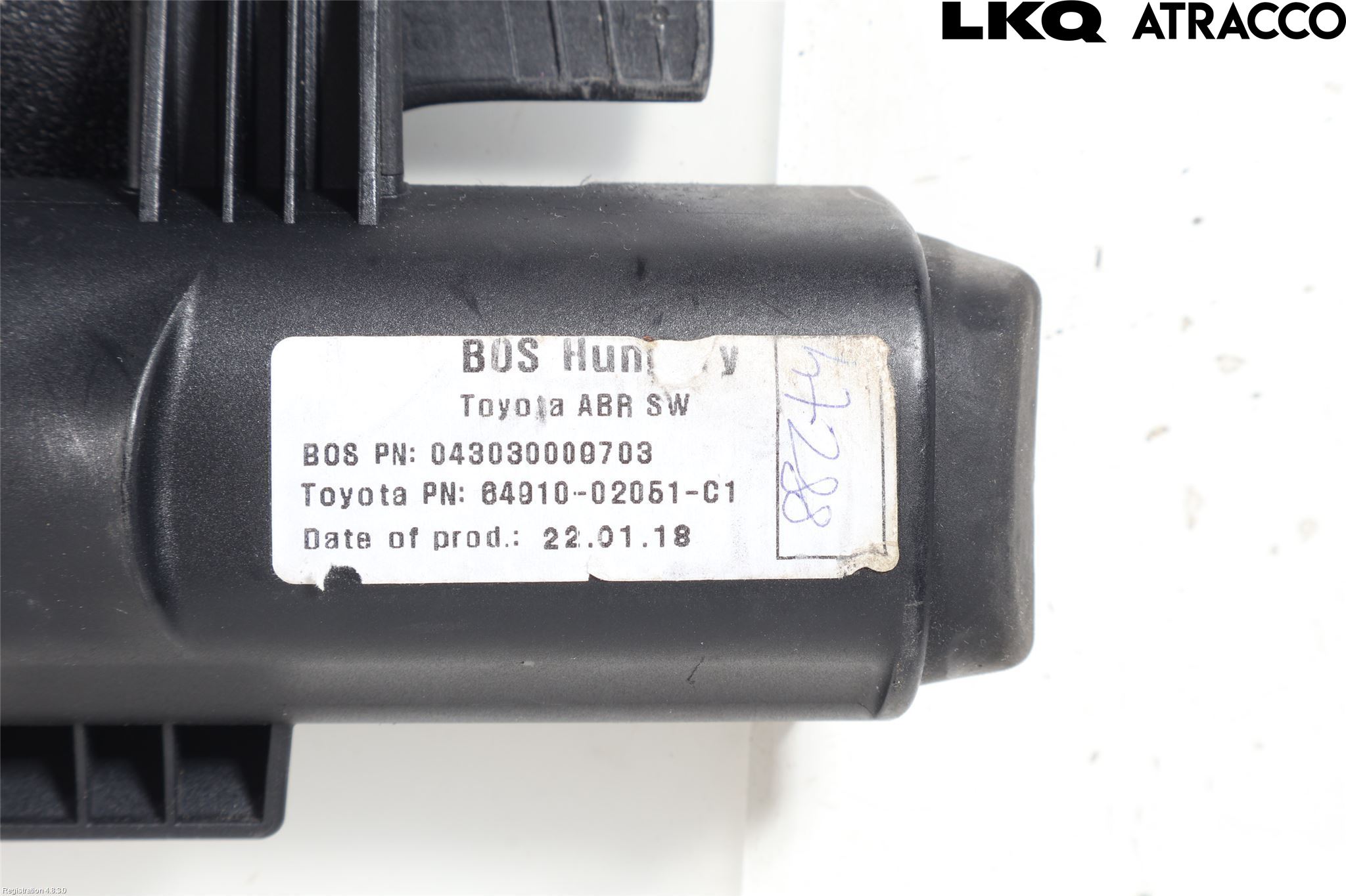 Toyota AURIS 13-19 Innr Innsyn Beskytelse Stv