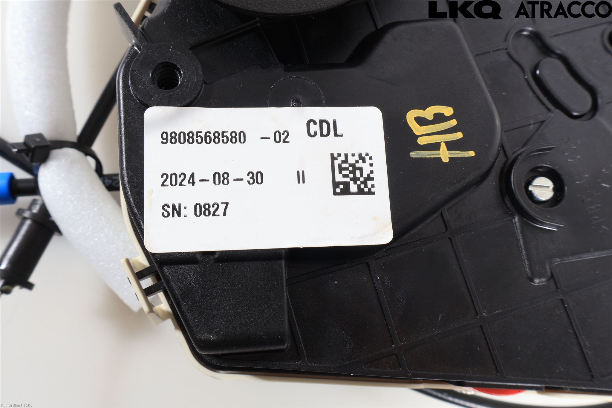 Toyota PROACE II 16- Bakluke-Lokk Låsekasse