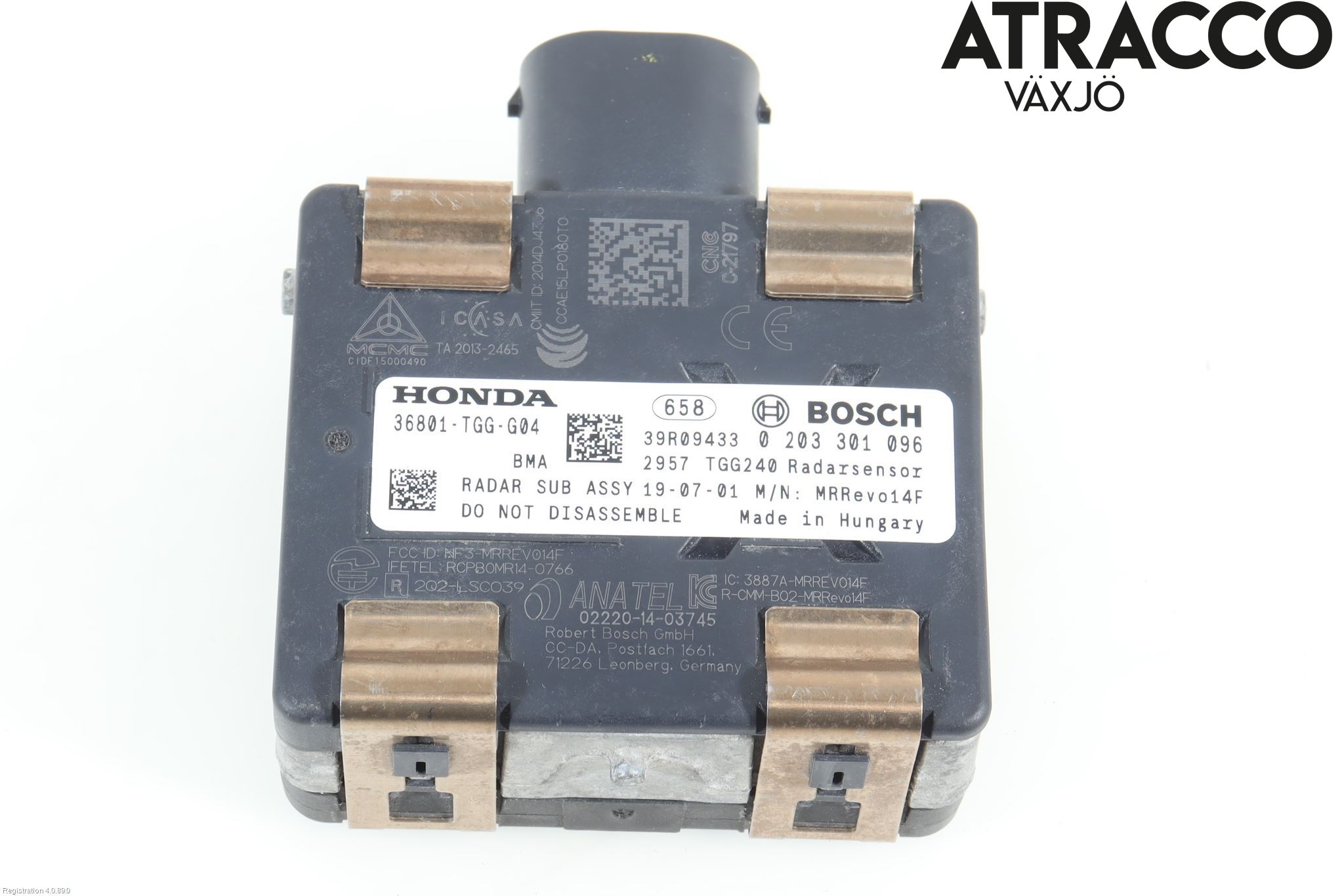 Honda CIVIC 17-22 Sensor Kollisjonsbeskyttelse