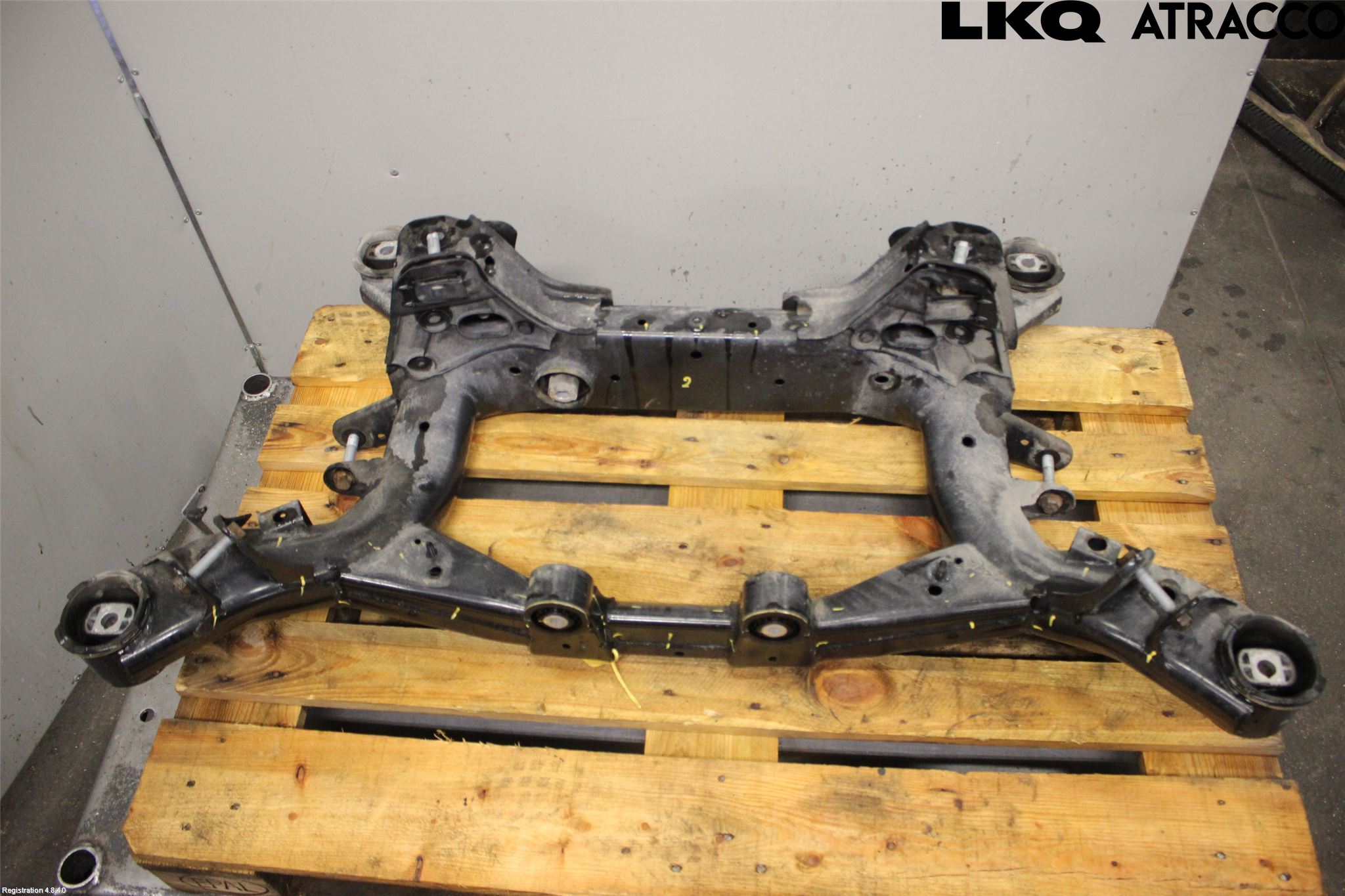 BMW X3 G01 18- Bakaksel Feste Travers-Ramme