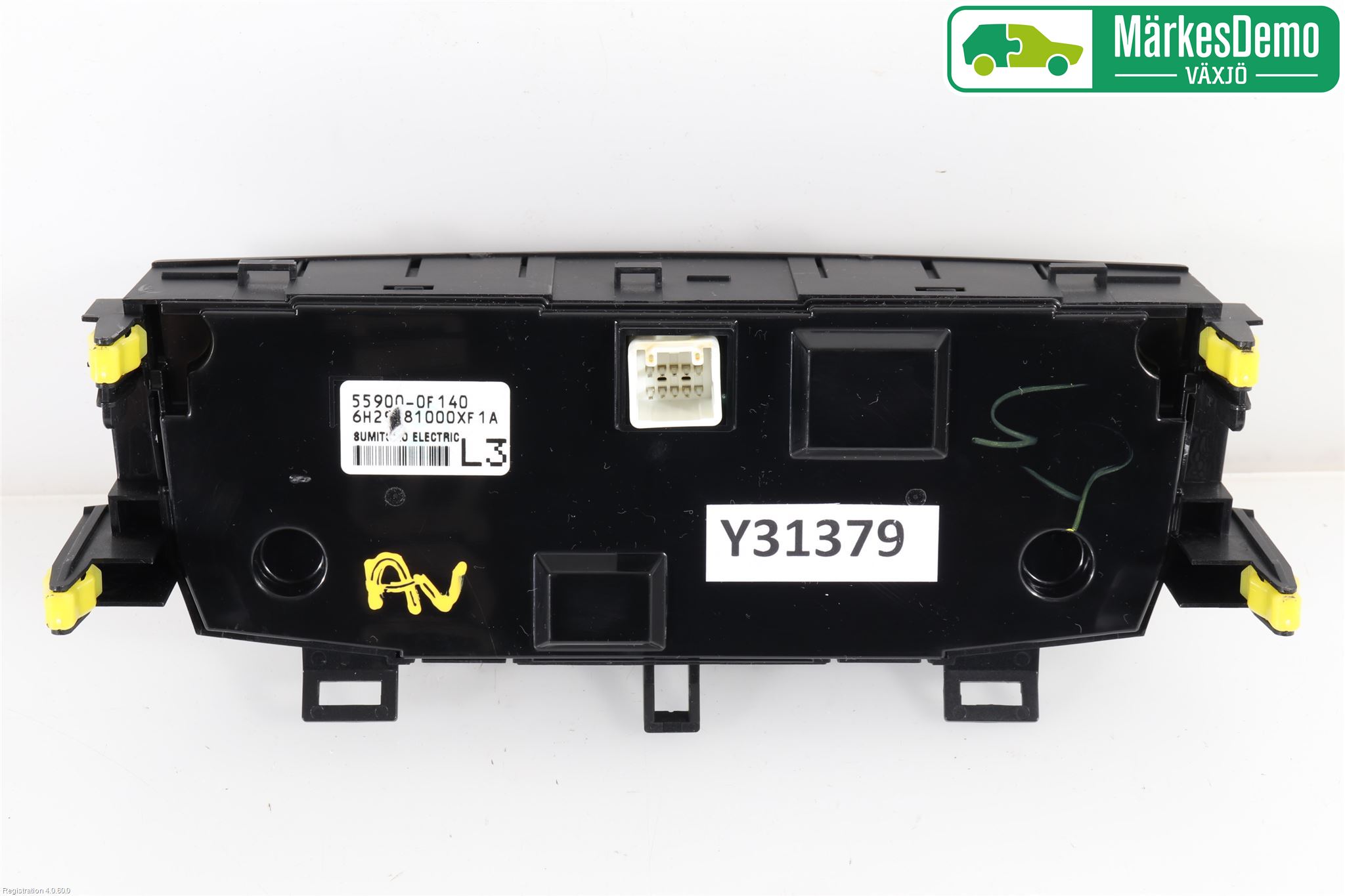 Toyota VERSO 09-18 Varme Ac Betjening-Display