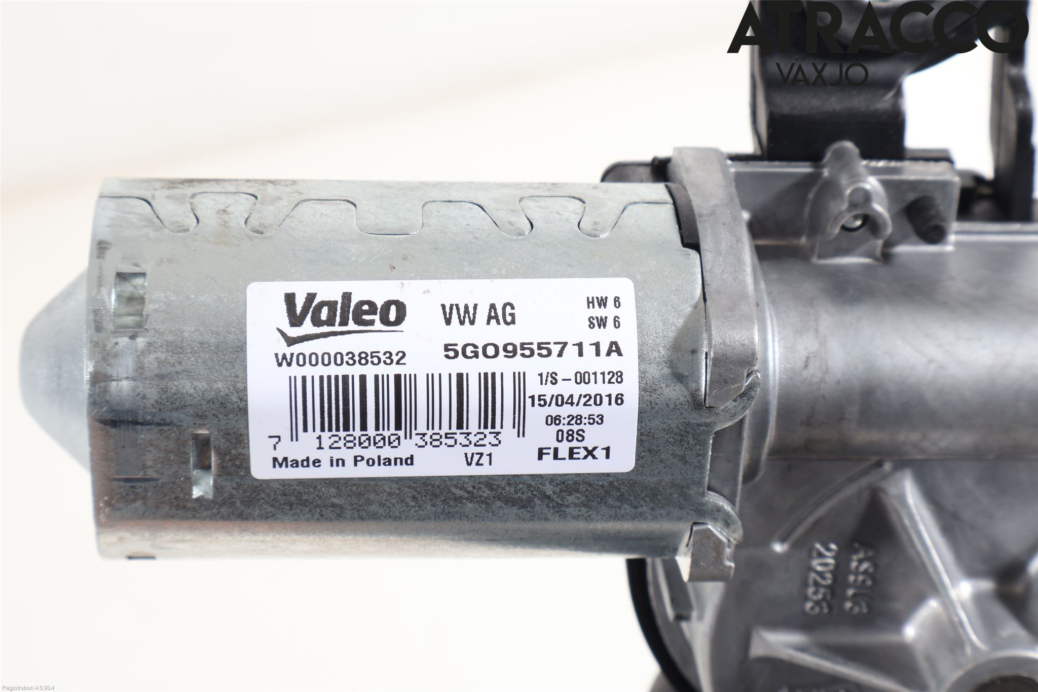 Volkswagen VW PASSAT 15-19 Viskermotor Bakluke