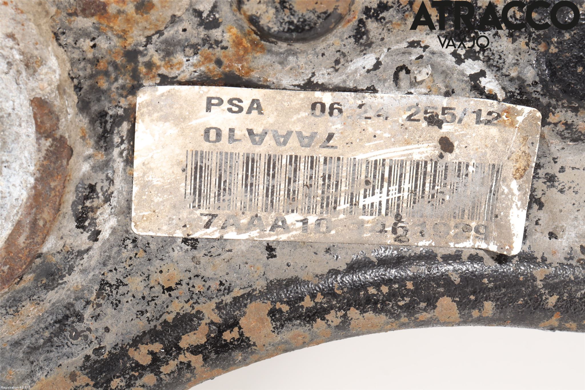 Citroen C5 08-17 Bærearm Foran Høyre Nedre
