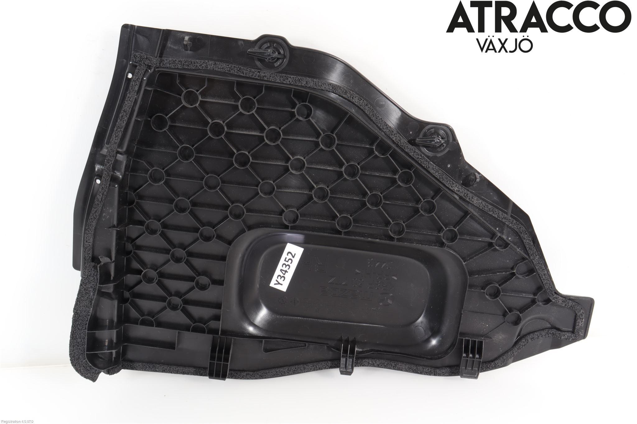 Mazda CX-60 22- Visker Deksel-Grill-Under Frr