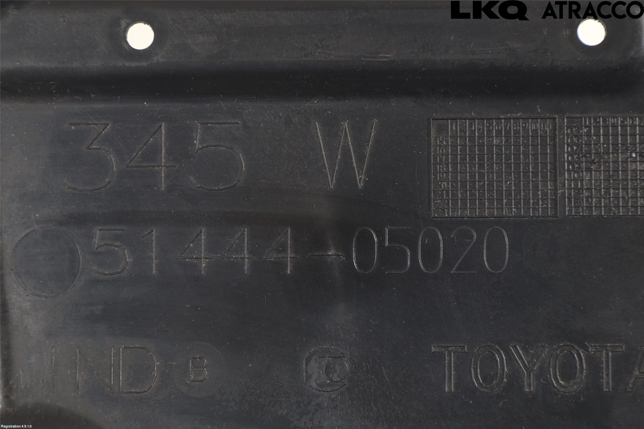Toyota AURIS 13-19 Bunnplate U Motor-Gear-Dørk