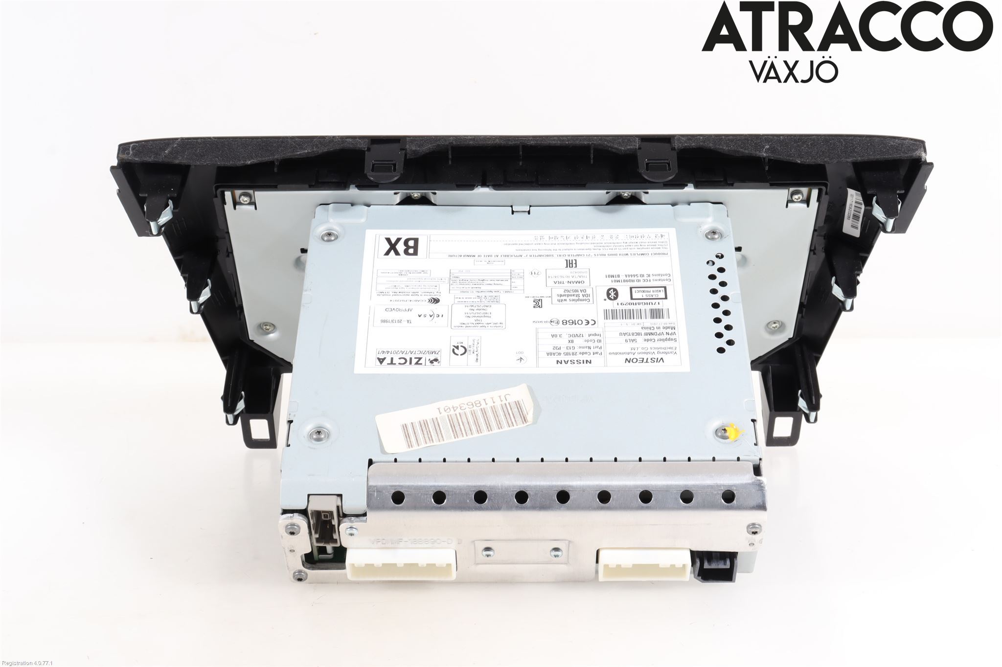 Nissan QASHQAI 14-17 Stereo Radio Med Cd