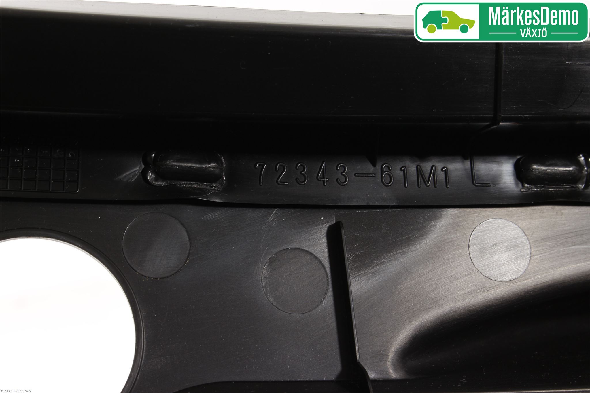 Suzuki SX4 S-CROSS 14-21 Visker Deksel-Grill-Under Frr