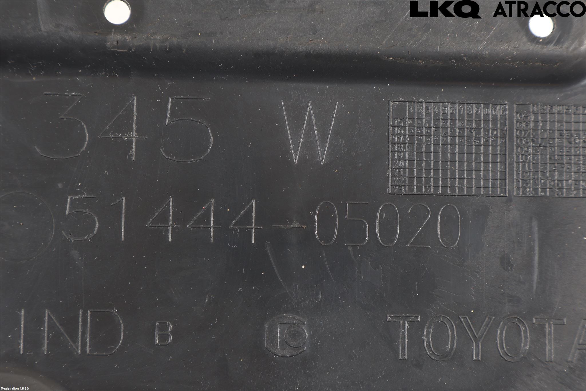 Toyota AURIS 13-19 Bunnplate U Motor-Gear-Dørk