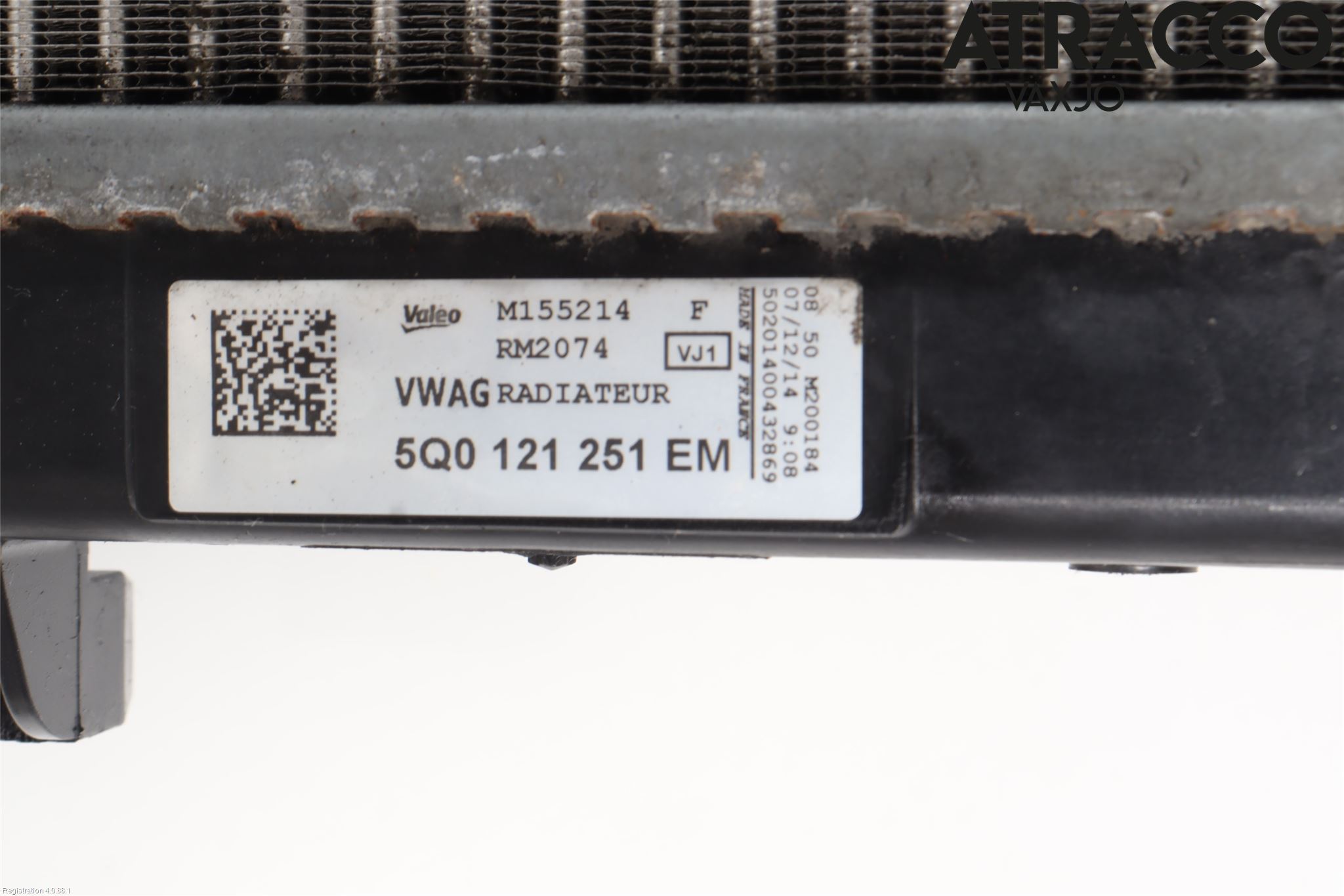 Volkswagen VW PASSAT 15-19 Radiator Manuell