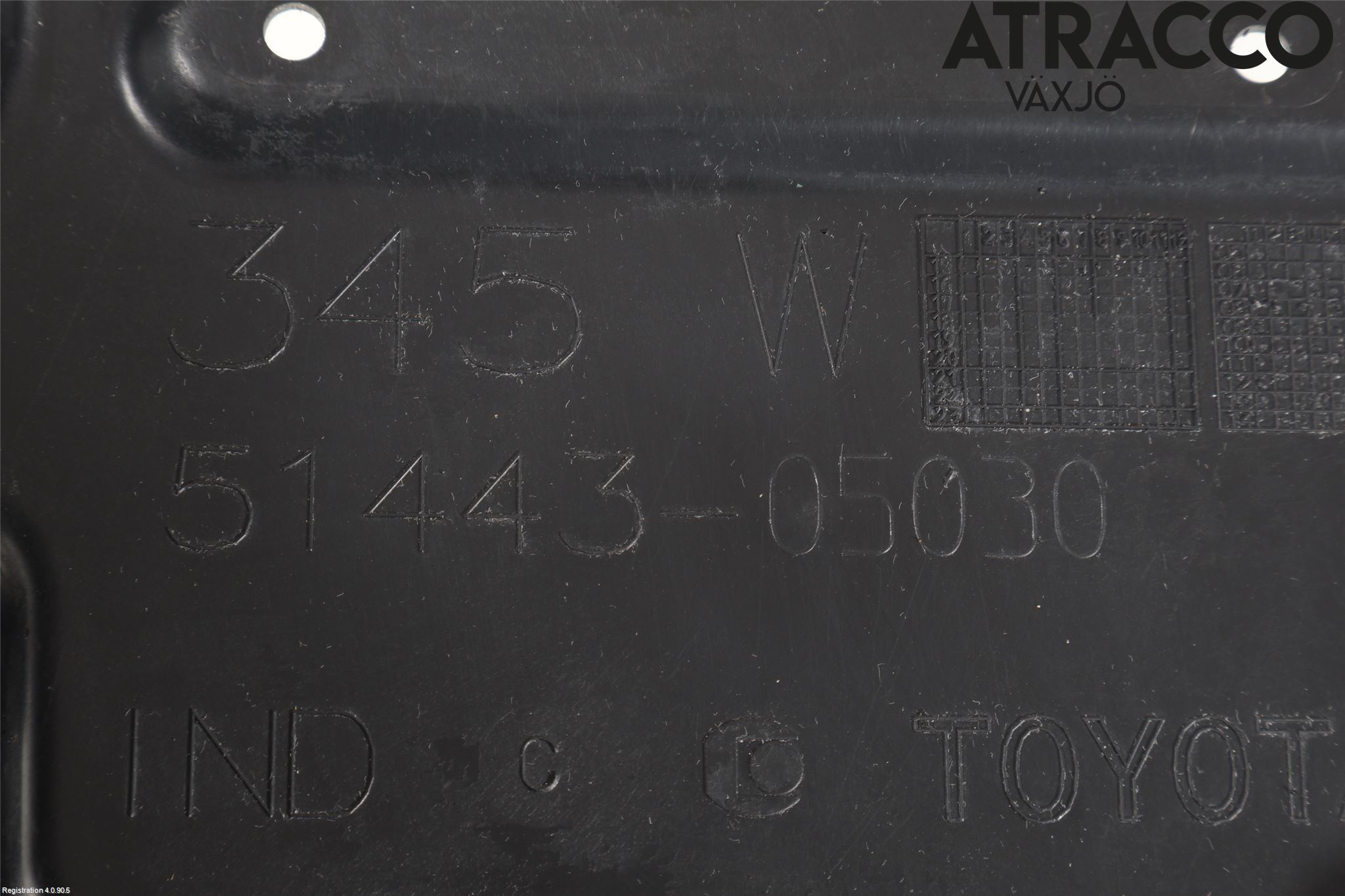 Toyota AURIS 13-19 Bunnplate U Motor-Gear-Dørk