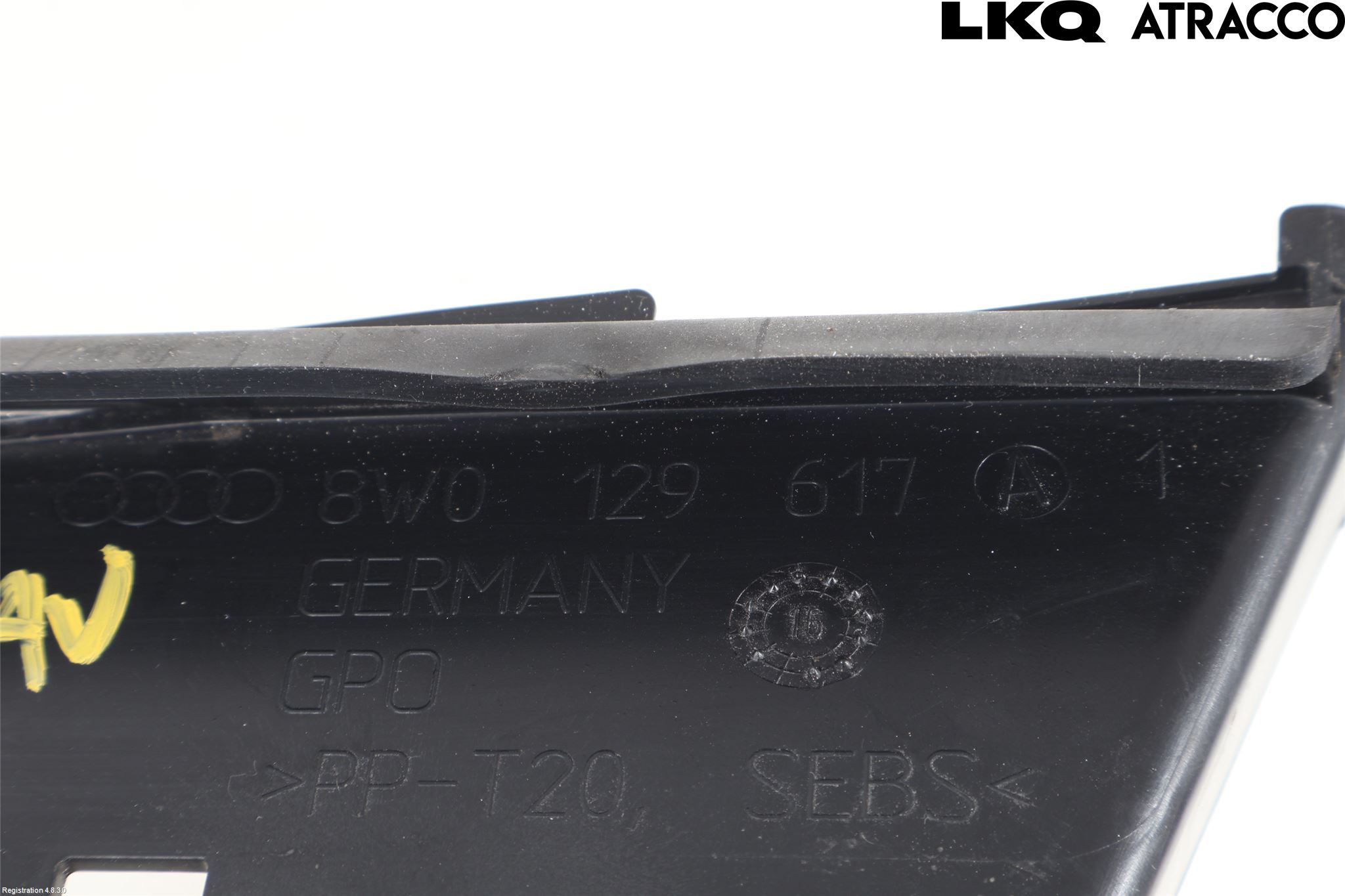 Audi A4/S4 B9 16-19 Forg-Belg-Rør Mot Luftr