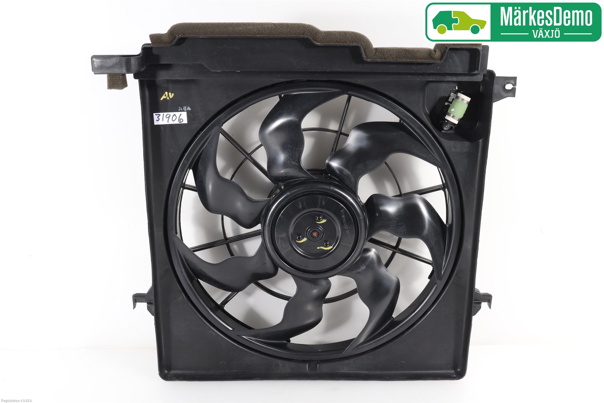 Hyundai SANTA FE 13-18 Kjølevifte-Radiator Hus-Kåpe
