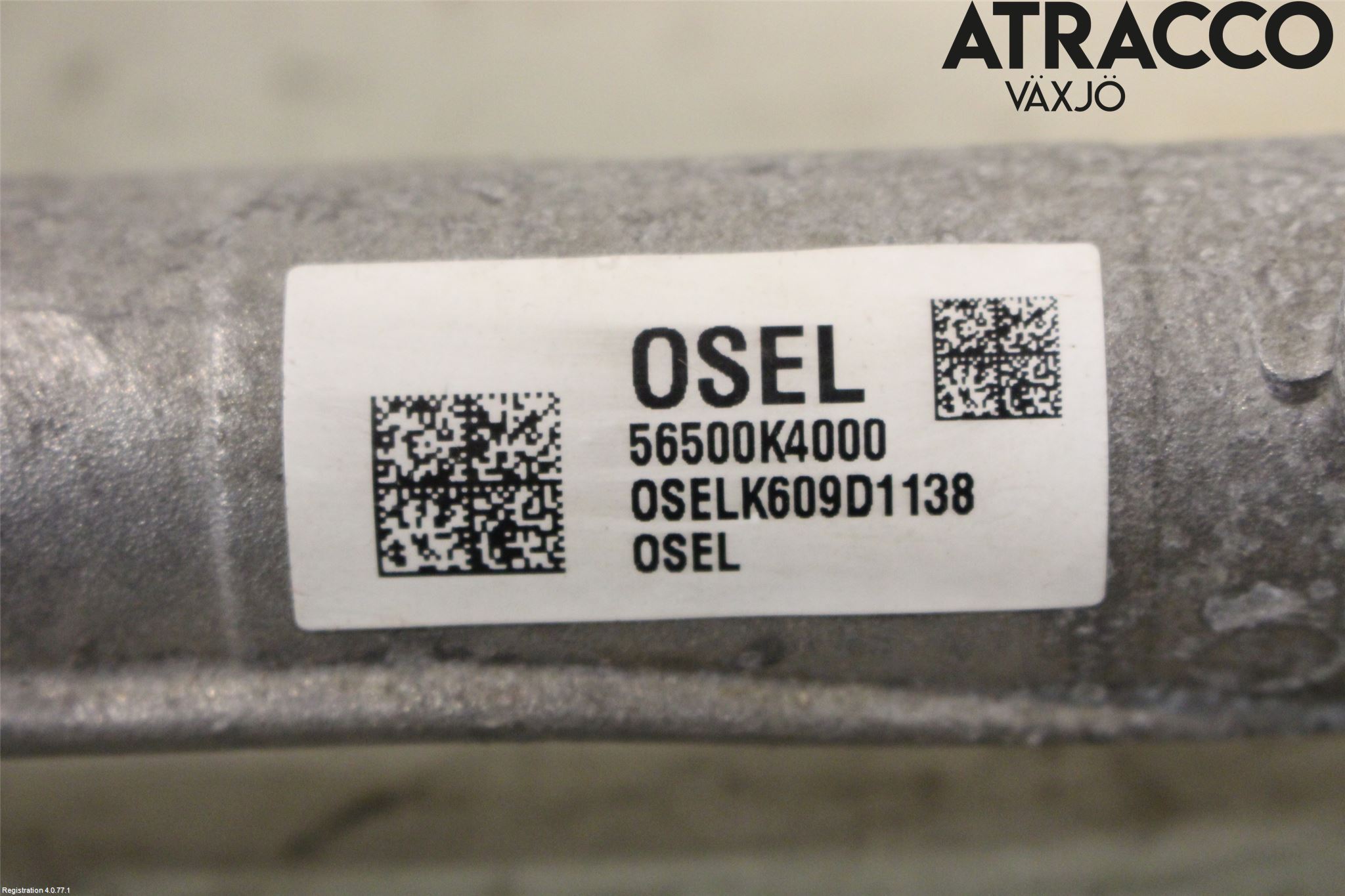 Hyundai KONA/ELECTRIC OS 18-23 Servo Snekke - Tannstang