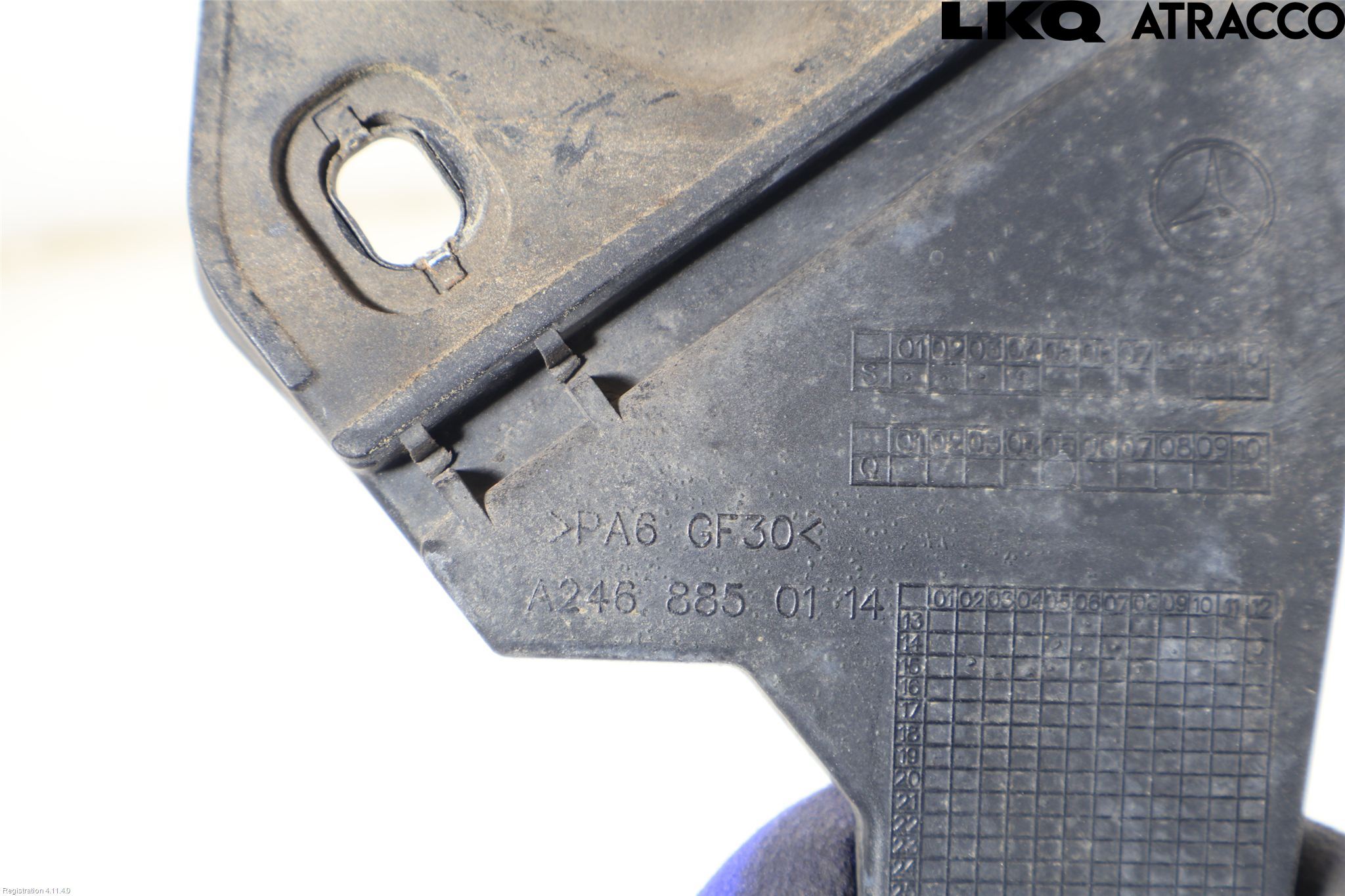 Mercedes-Benz MB B-KLASS (W246/W242) 12-19 Støtfangerfeste Bak Venstre