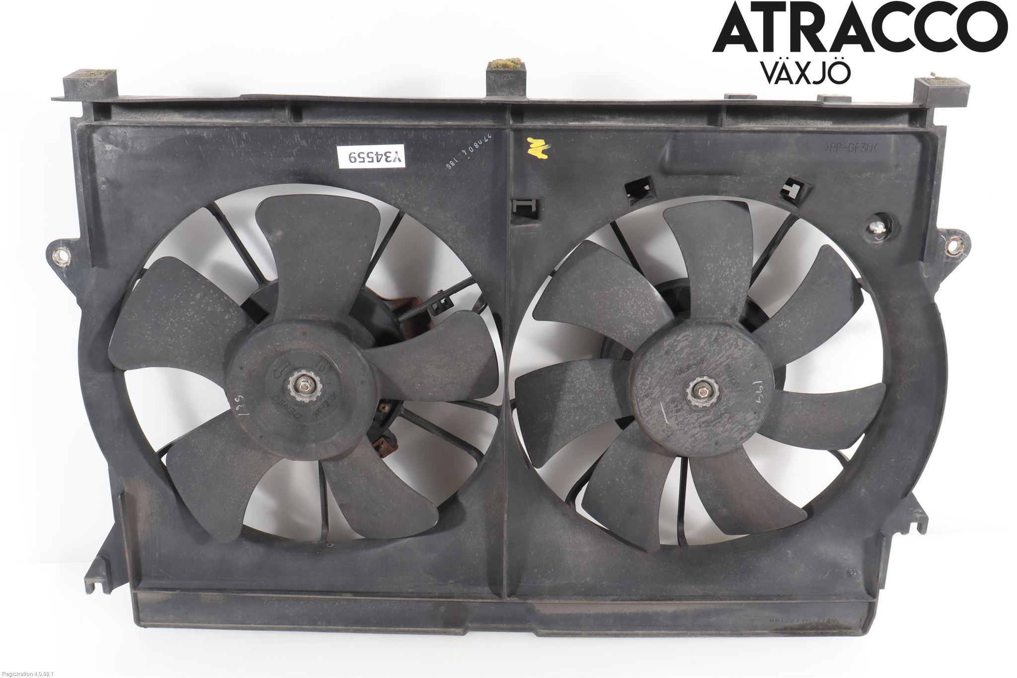 Toyota AVENSIS 03-06 Kjølevifte-Radiator Hus-Kåpe