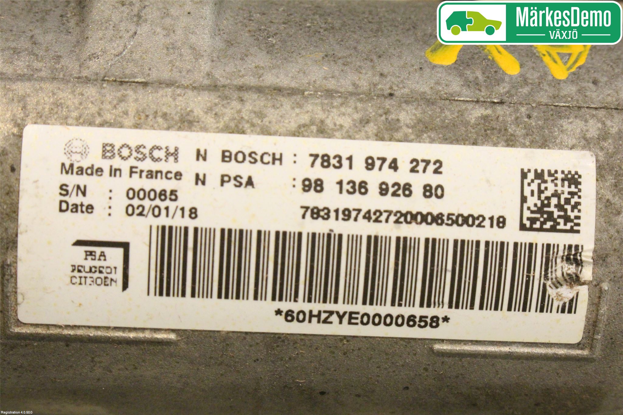Toyota PROACE II 16- Servo Snekke - Tannstang
