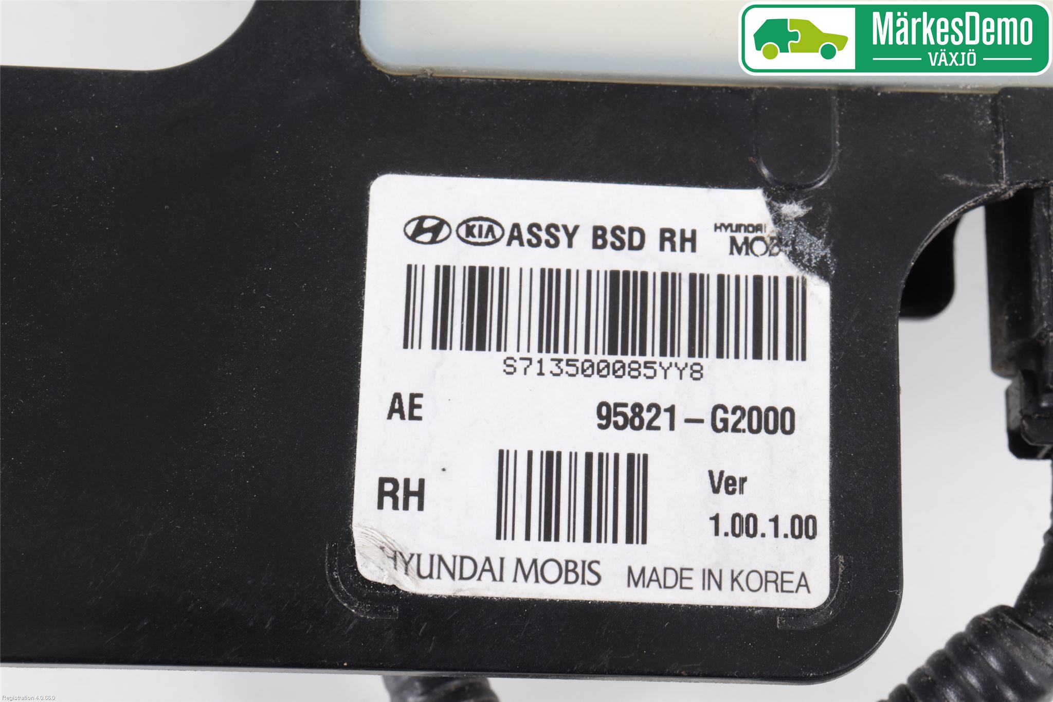Hyundai IONIQ AE 17-22 Sensor Kollisjonsbeskyttelse