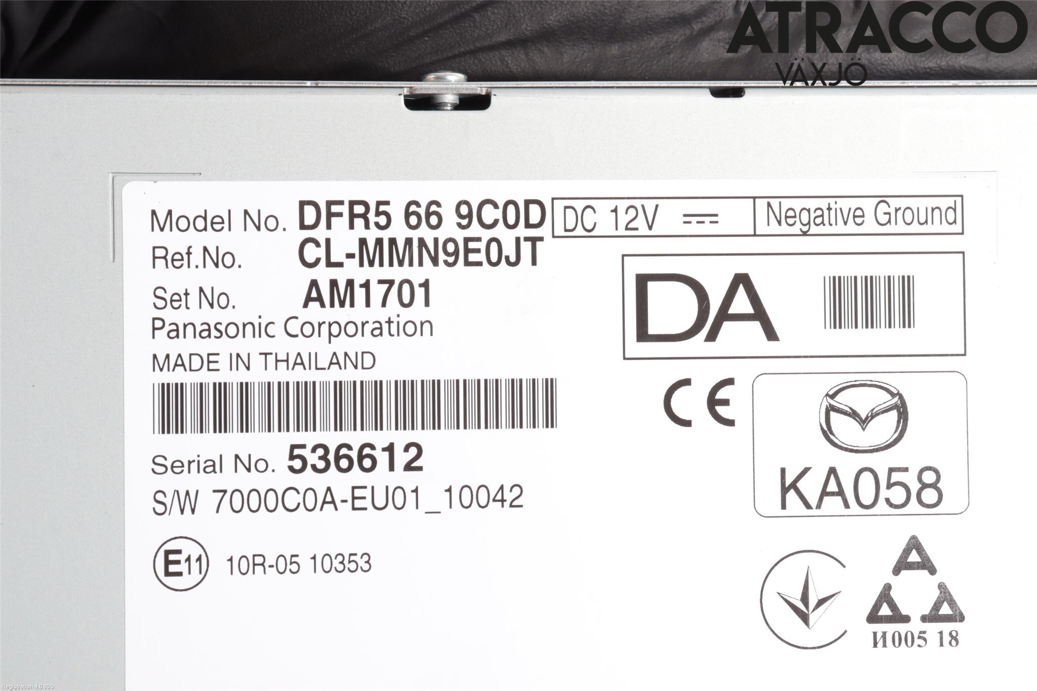 Mazda CX-30 20- Stereo Radio Med Cd