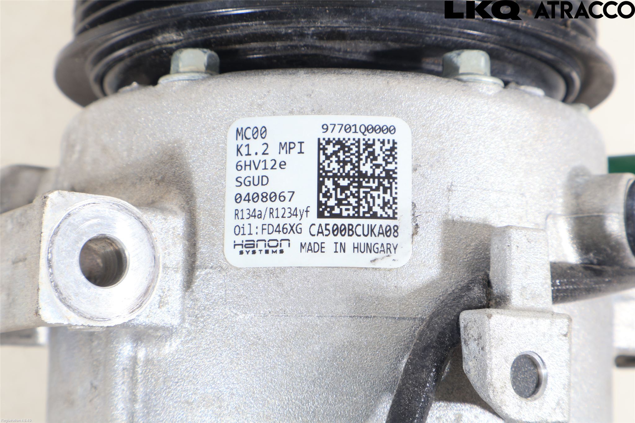 Hyundai BAYON BC3 21- Varme Ac Kompressor