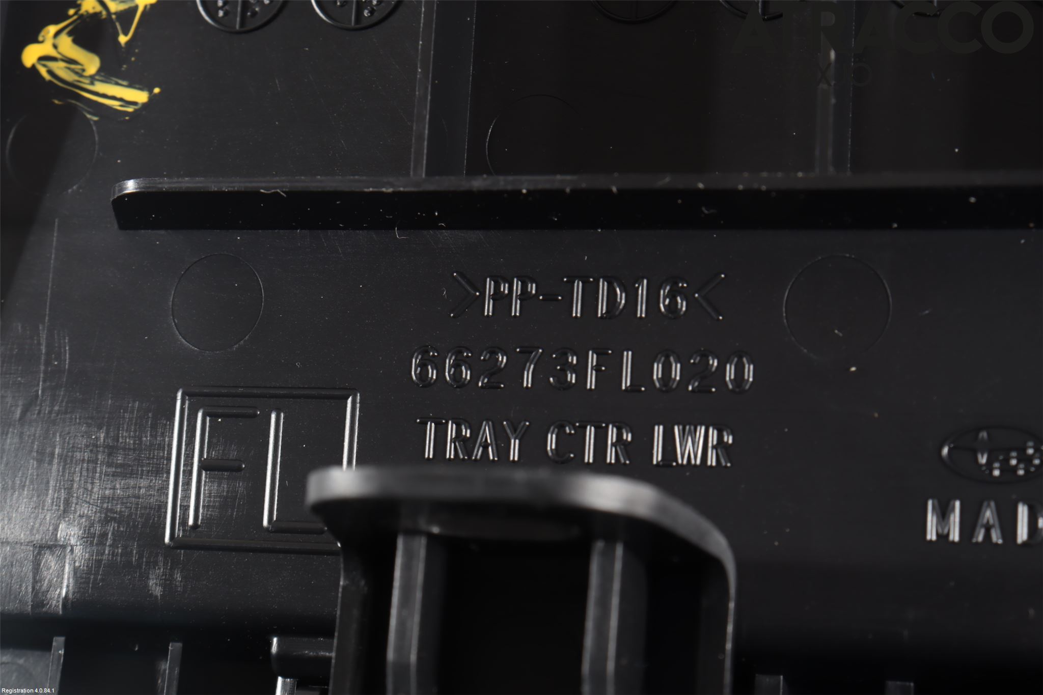 Subaru XV 18-22 Instrumentkonsoll Gulv