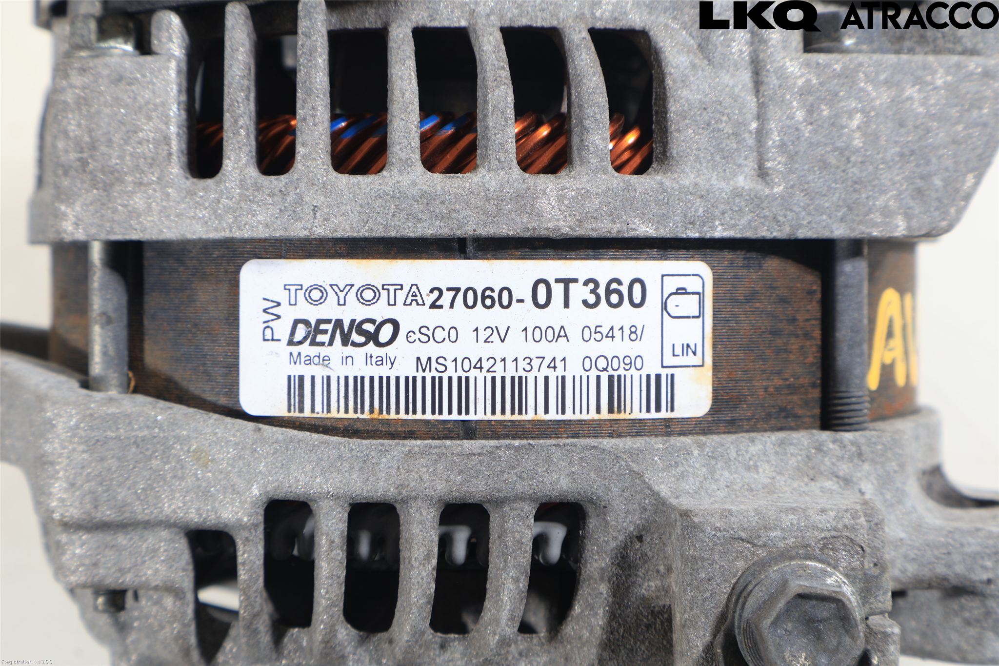 Toyota AVENSIS 16-18 Dynamo