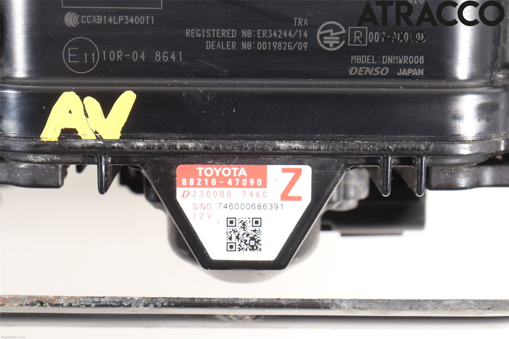 Toyota PRIUS (ZVW50) 16-21 Sensor Fartsbegrensning
