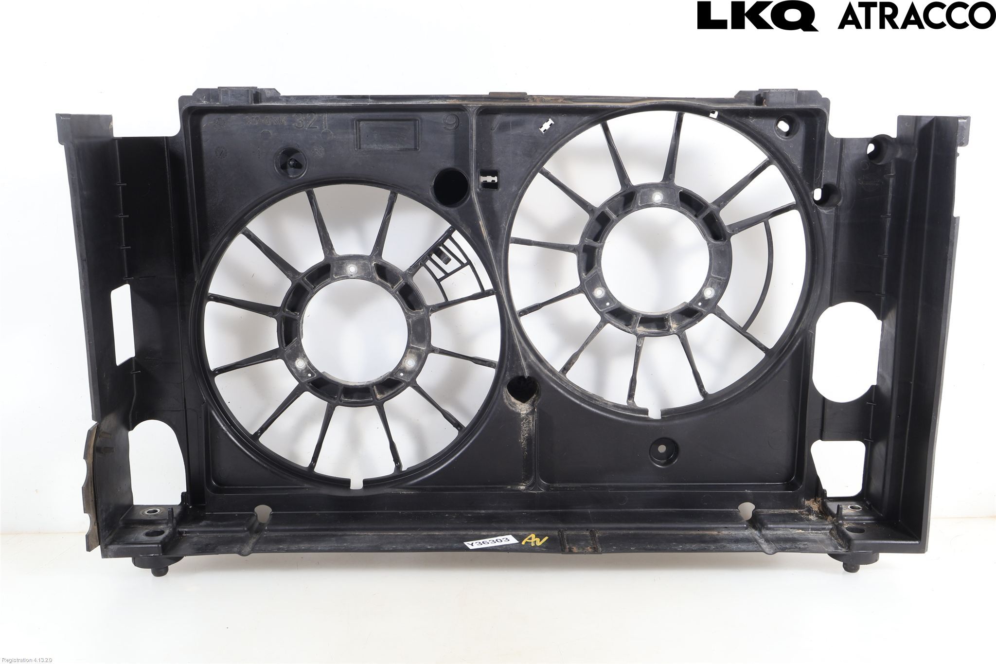 Toyota AURIS 13-19 Kjølevifte-Radiator Hus-Kåpe