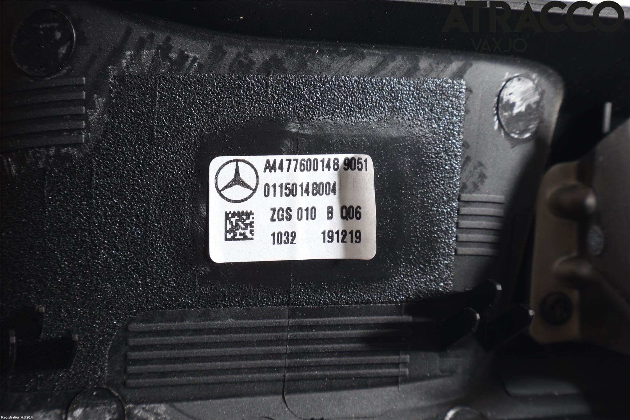 Mercedes-Benz MB VITO/V-KLASS (W640,W447,W448) 14- Innr Dørhandtak H Indre