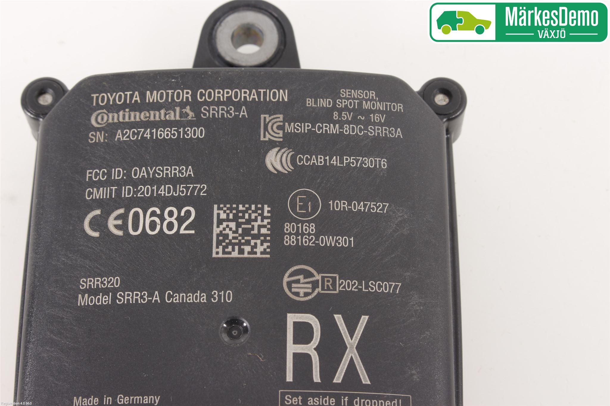 Lexus RX AL20 16-22 Sensor Kollisjonsbeskyttelse