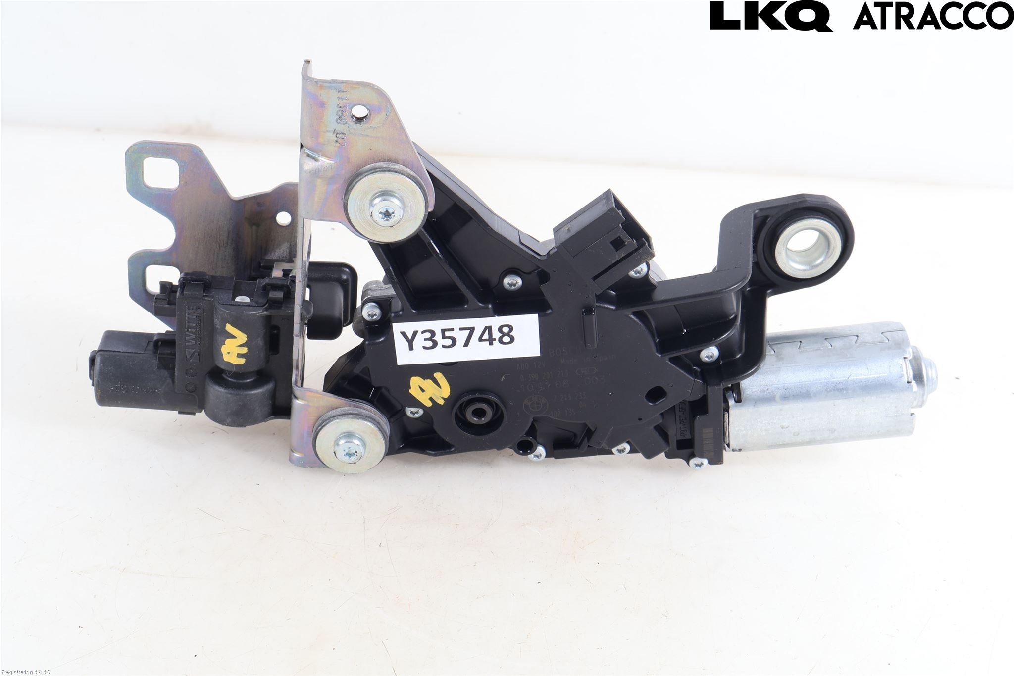 BMW 5 F10/F11/F18 09-17 Viskermotor Bakluke
