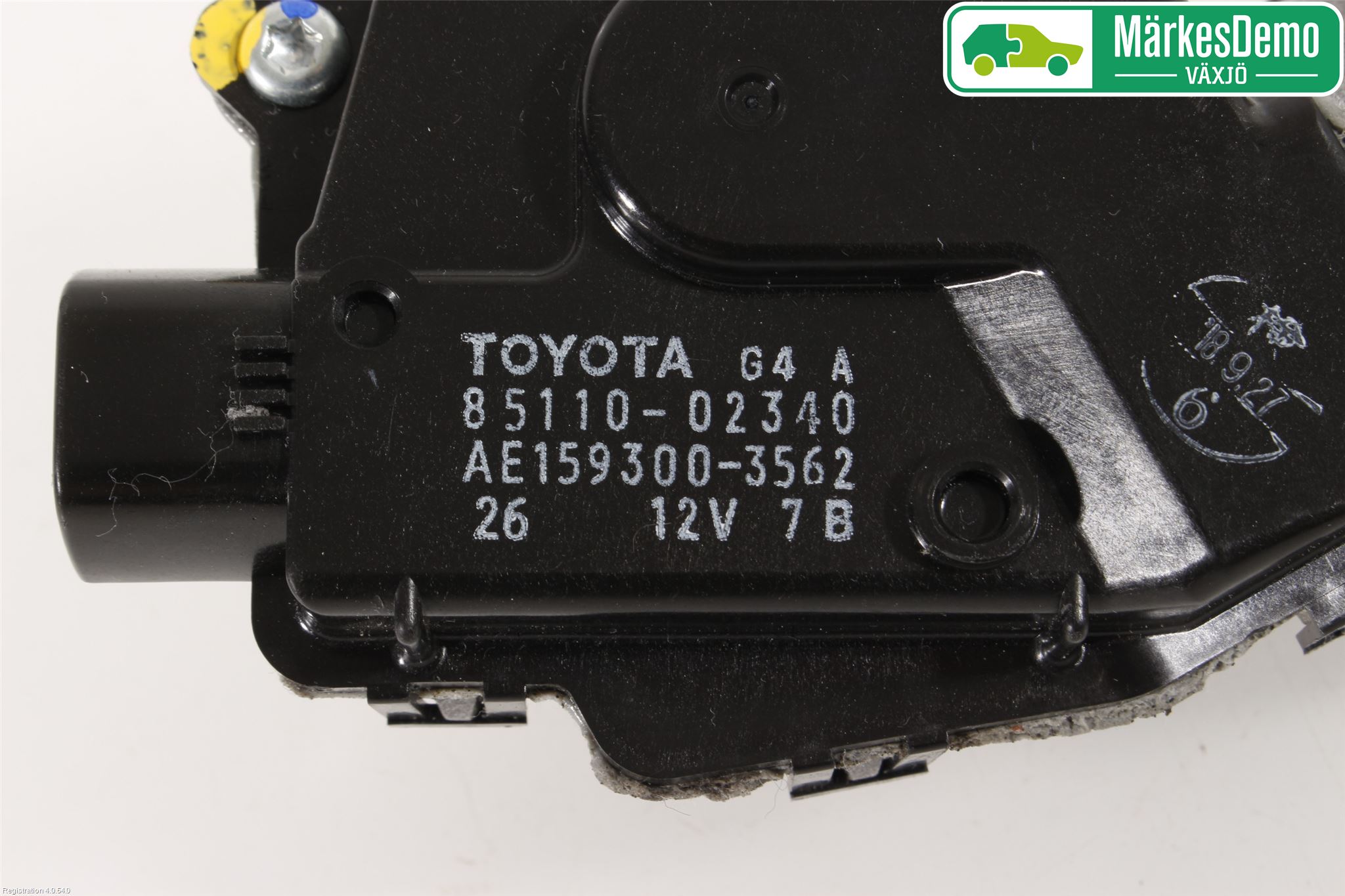 Toyota AURIS 13-19 Viskermotor Frontrute