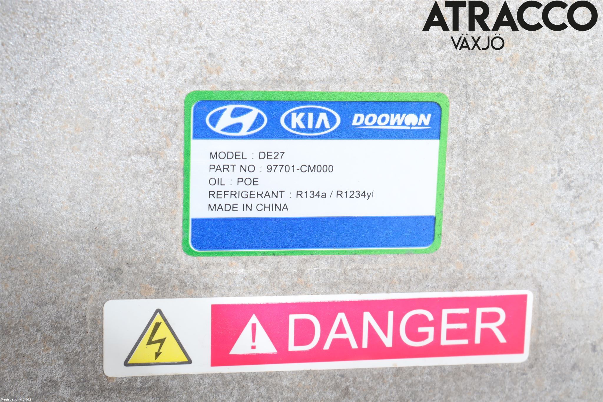 Hyundai KONA/ELECTRIC OS 18-23 Varme Ac Kompressor