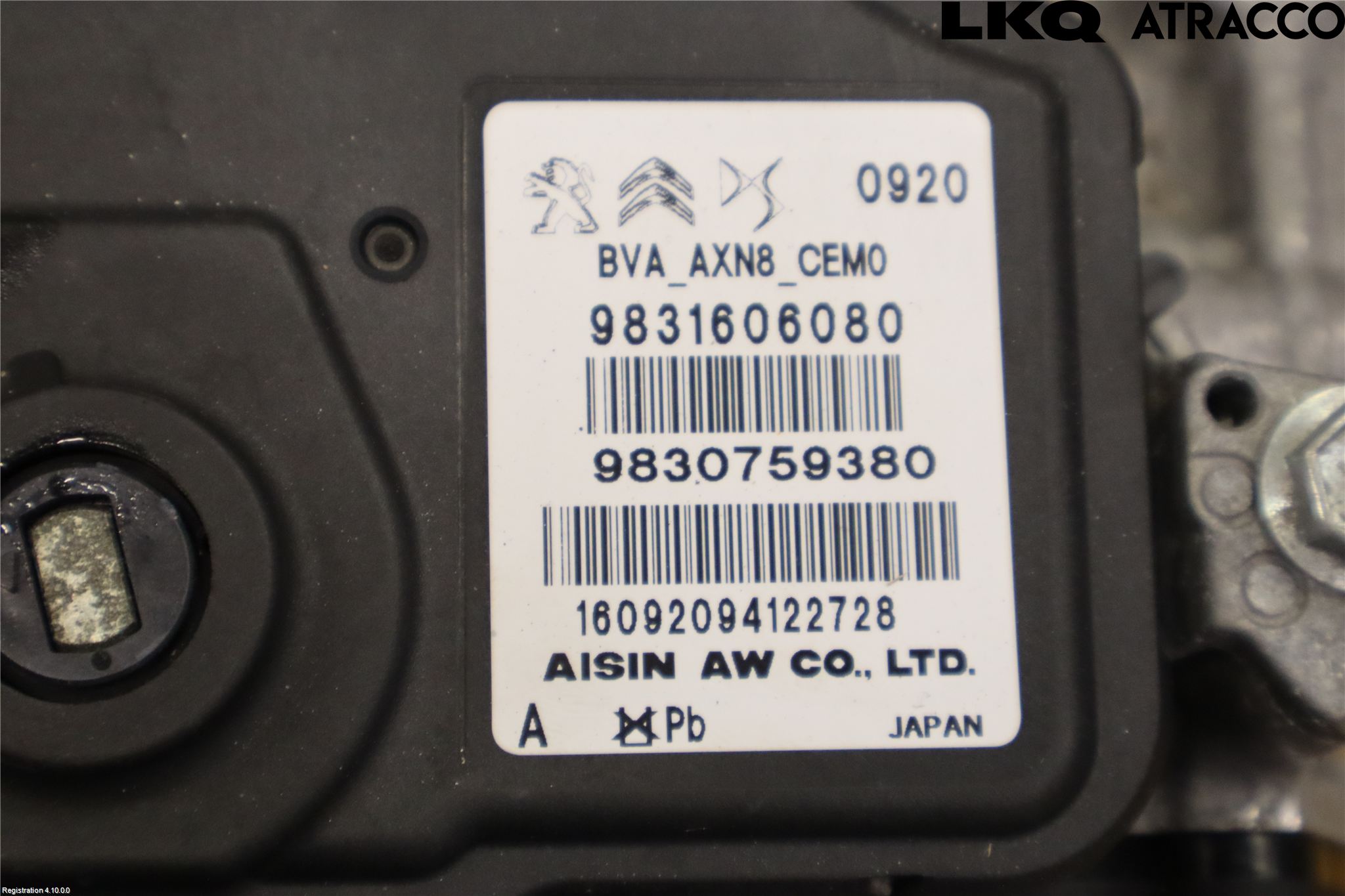Peugeot 208/E-208 20- Gearkasse Automat