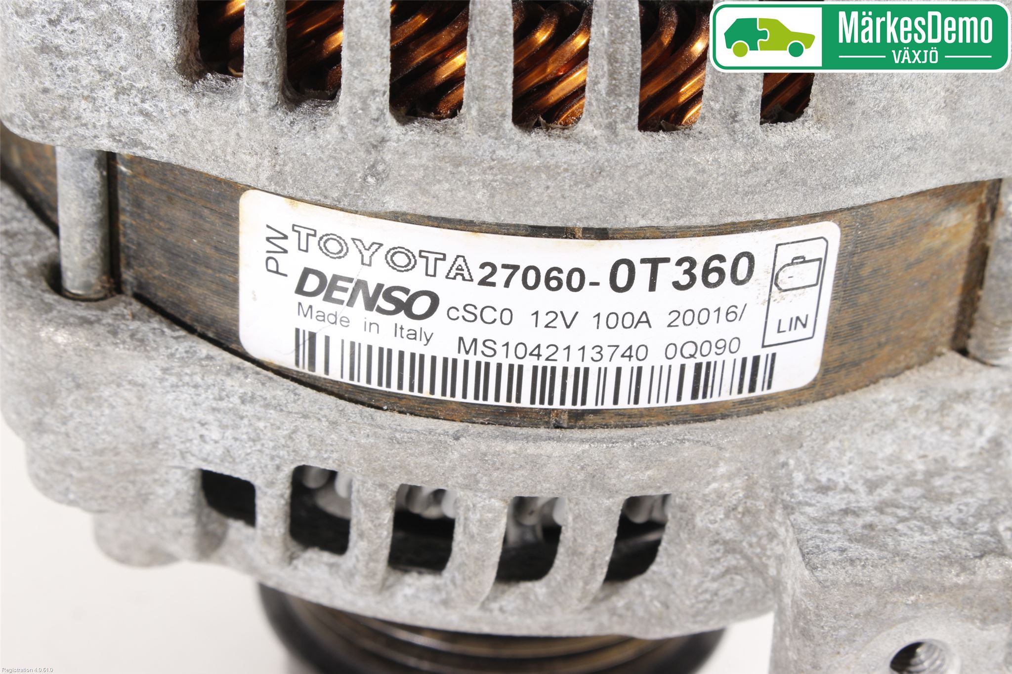 Toyota VERSO 09-18 Dynamo