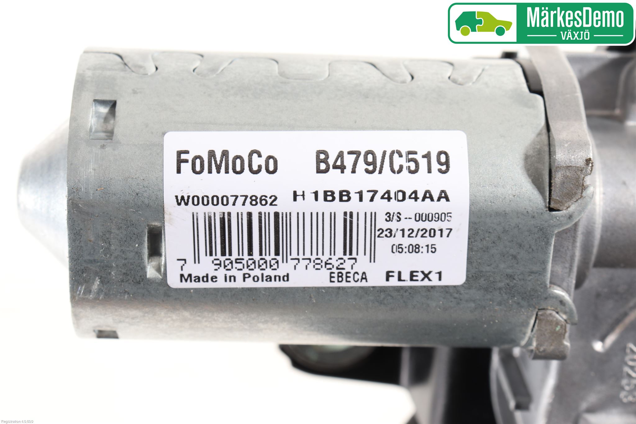 Ford FIESTA (VII) 18-23 Viskermotor Bakluke