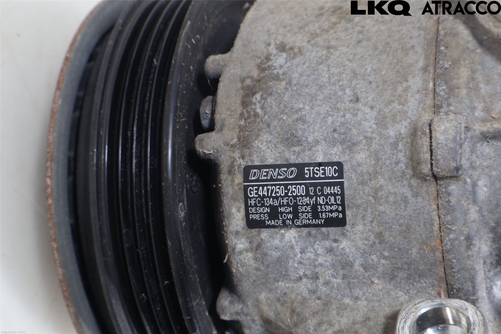 Toyota YARIS XP130 15-20 Varme Ac Kompressor