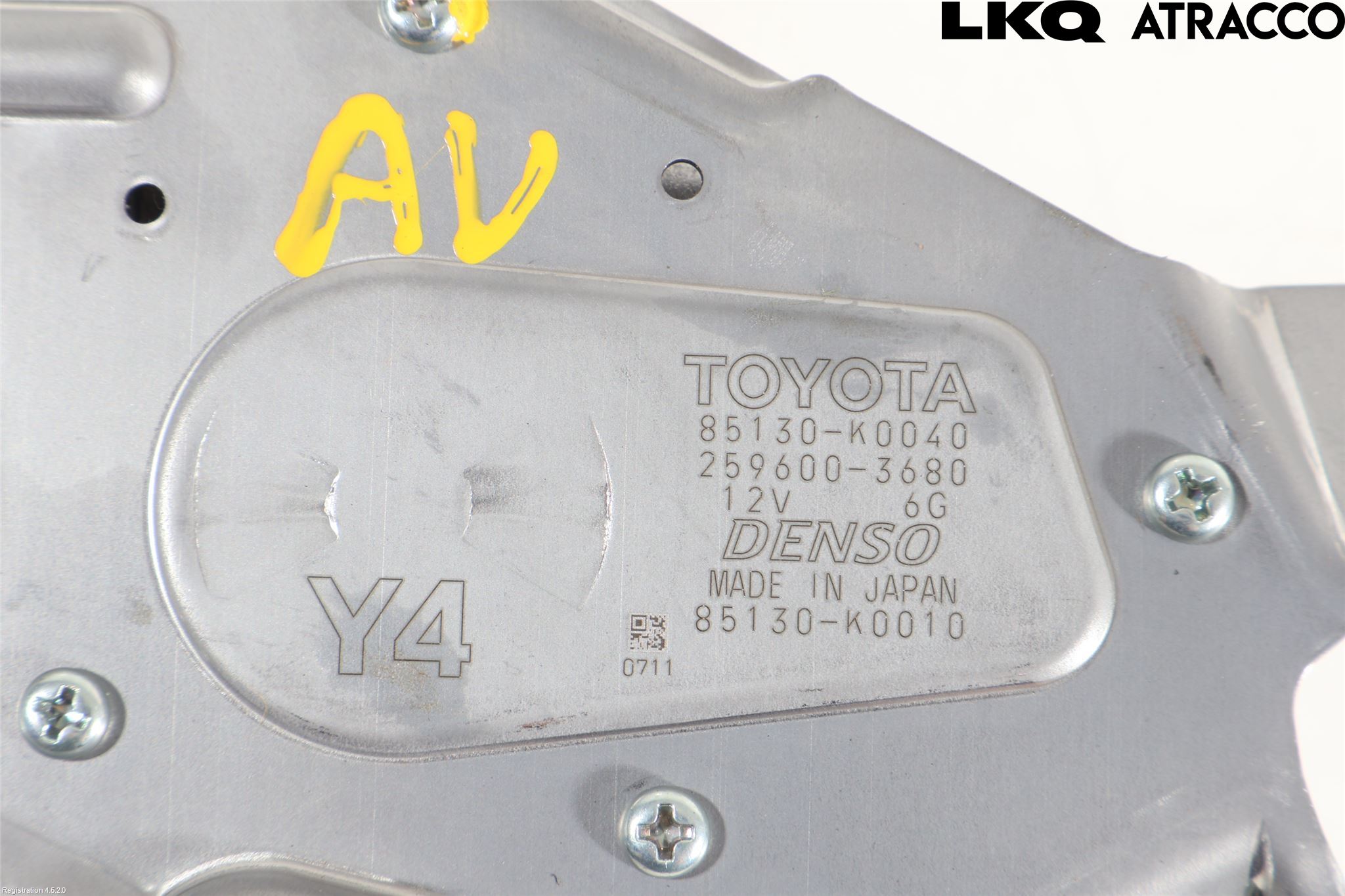 Toyota YARIS XP21 20- Viskermotor Bakluke