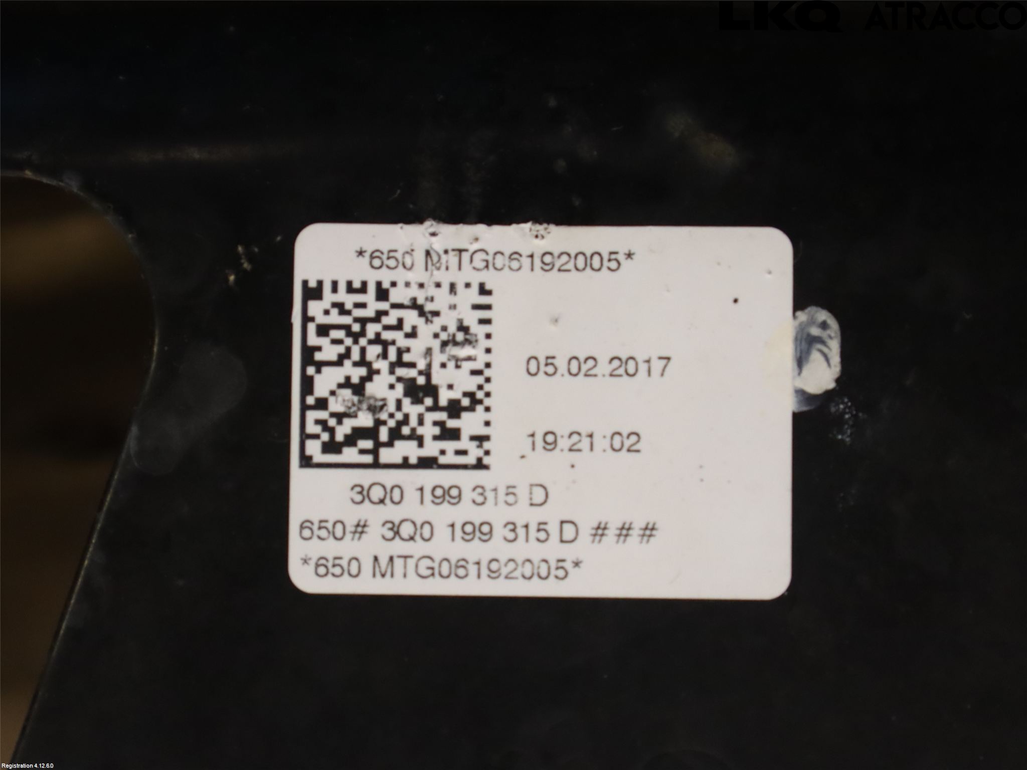 Volkswagen VW TIGUAN 16-24 Forstillingsbjelke(Tvergående)