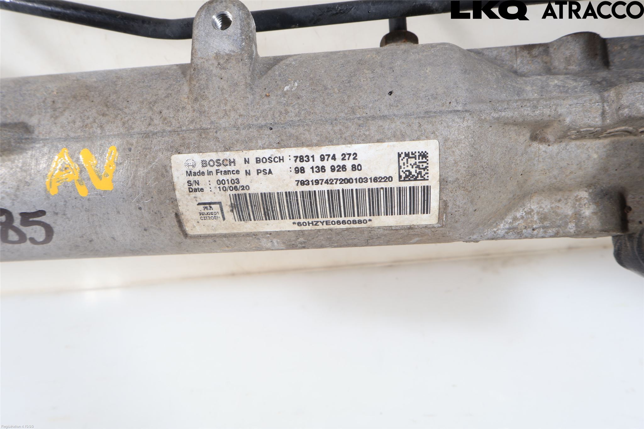 Toyota PROACE II 16- Servo Snekke - Tannstang