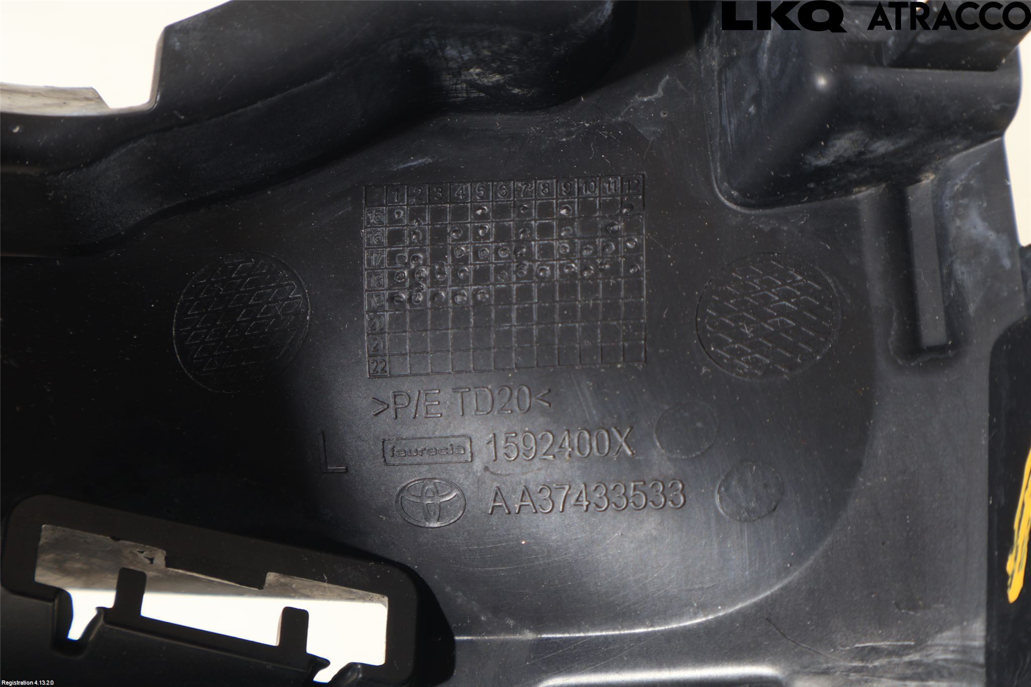 Toyota PROACE II 16- Frontlykt Kurve-Tåkelys Ramme