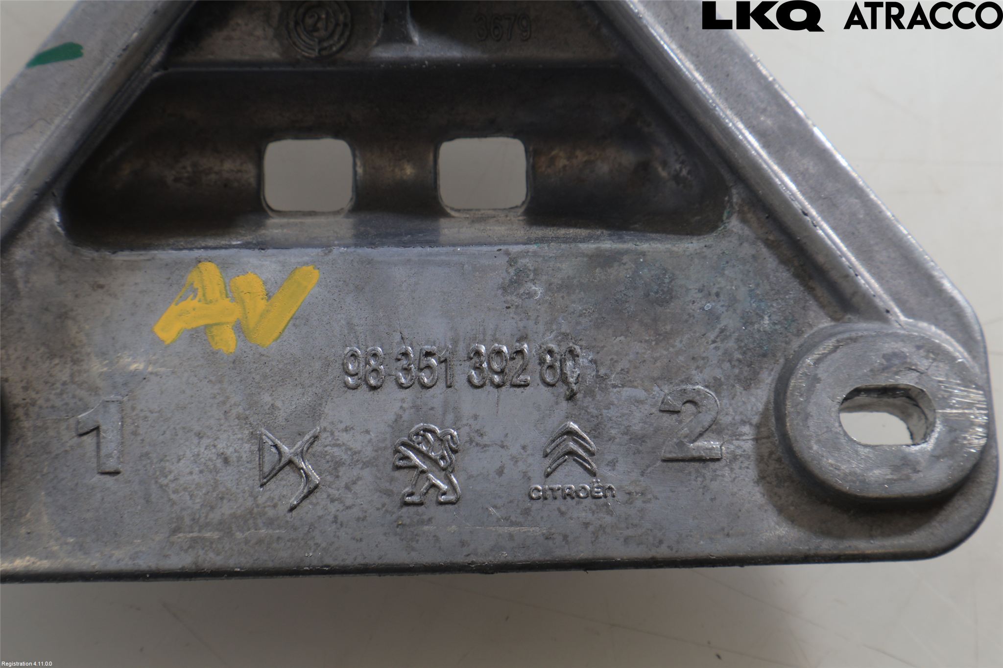 Peugeot 408 22- Viskeroverføring Frontrute