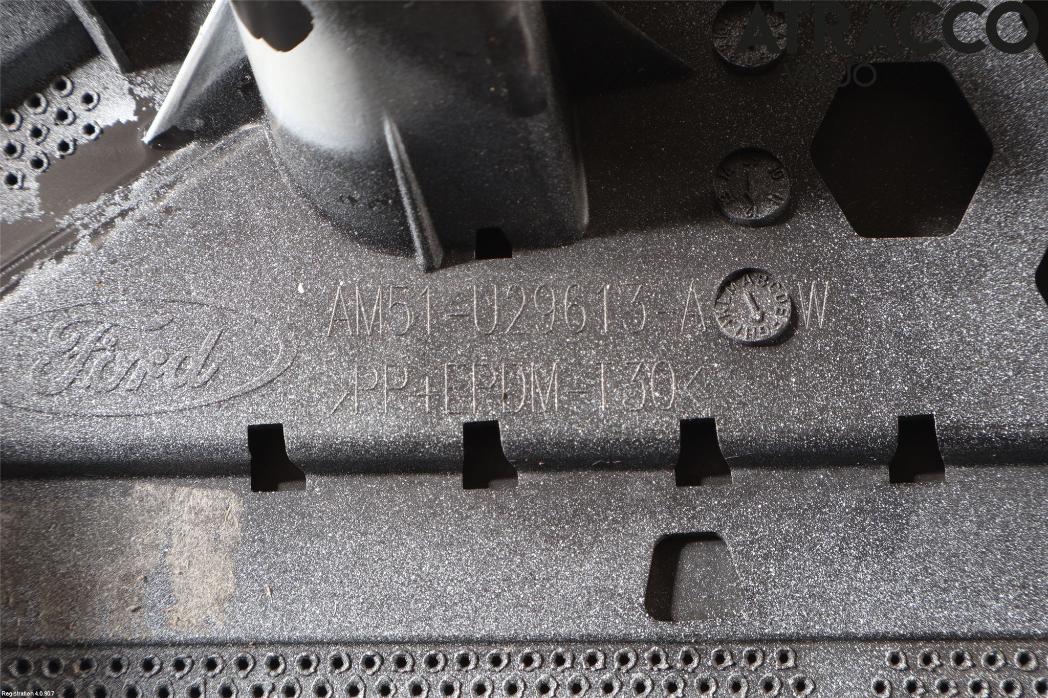 Ford GRAND C-MAX  11-14 Siderute Bak Dekorlist
