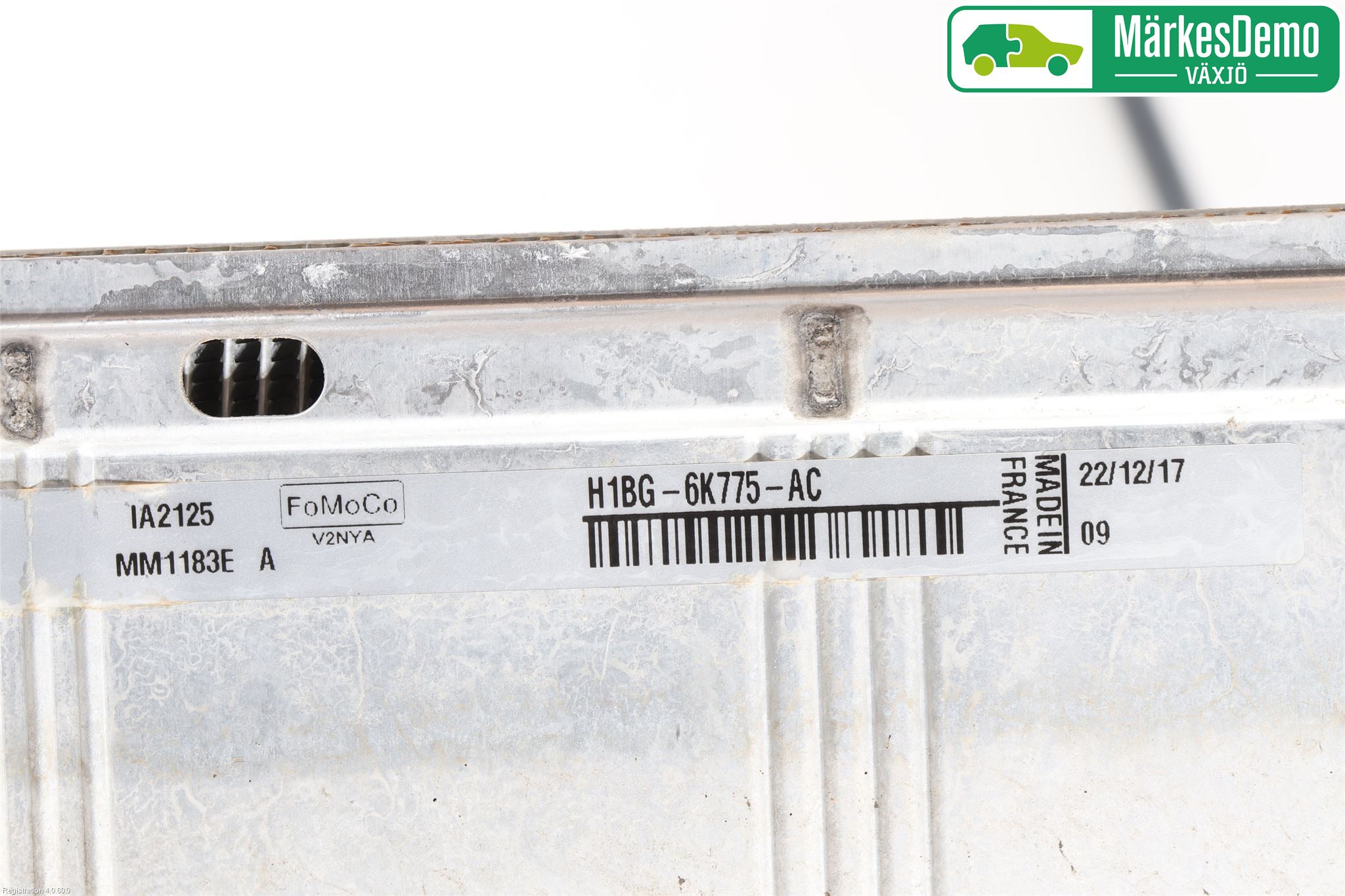 Ford FIESTA (VII) 18-23 Intercooler Radiator