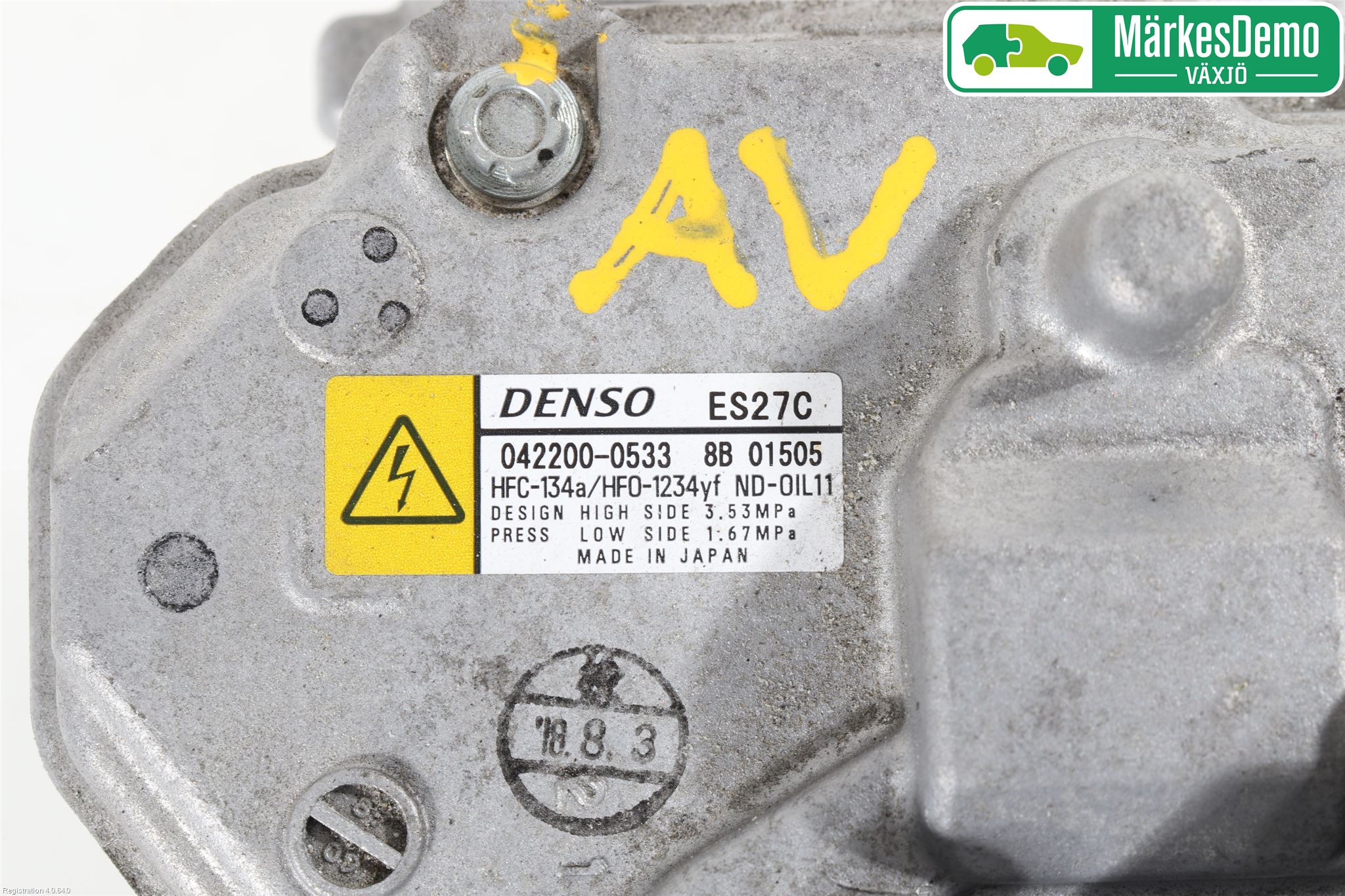 Toyota RAV4 13-18 Varme Ac Kompressor