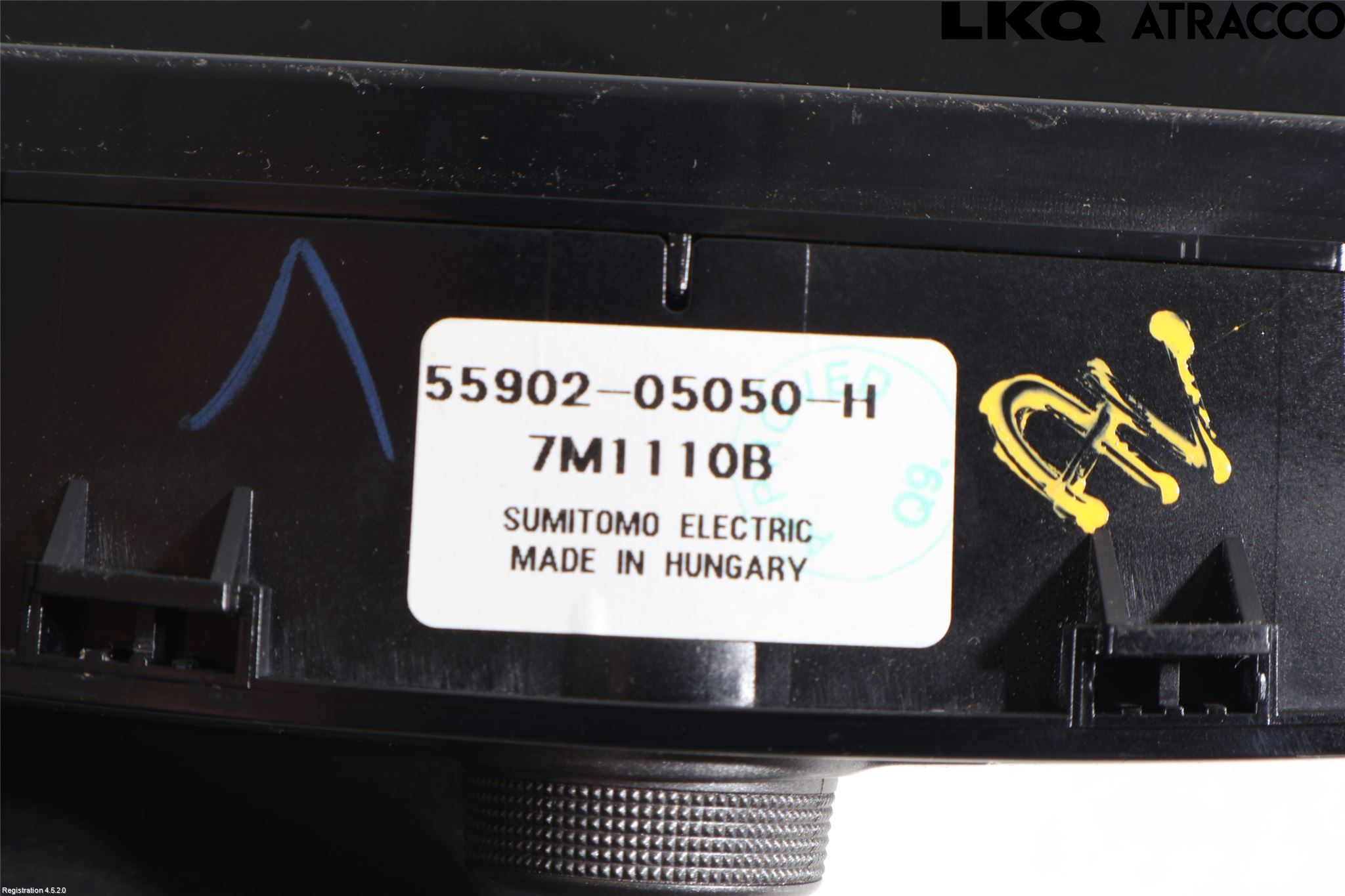 Toyota AVENSIS 07-08 Varme Ac Betjening-Display