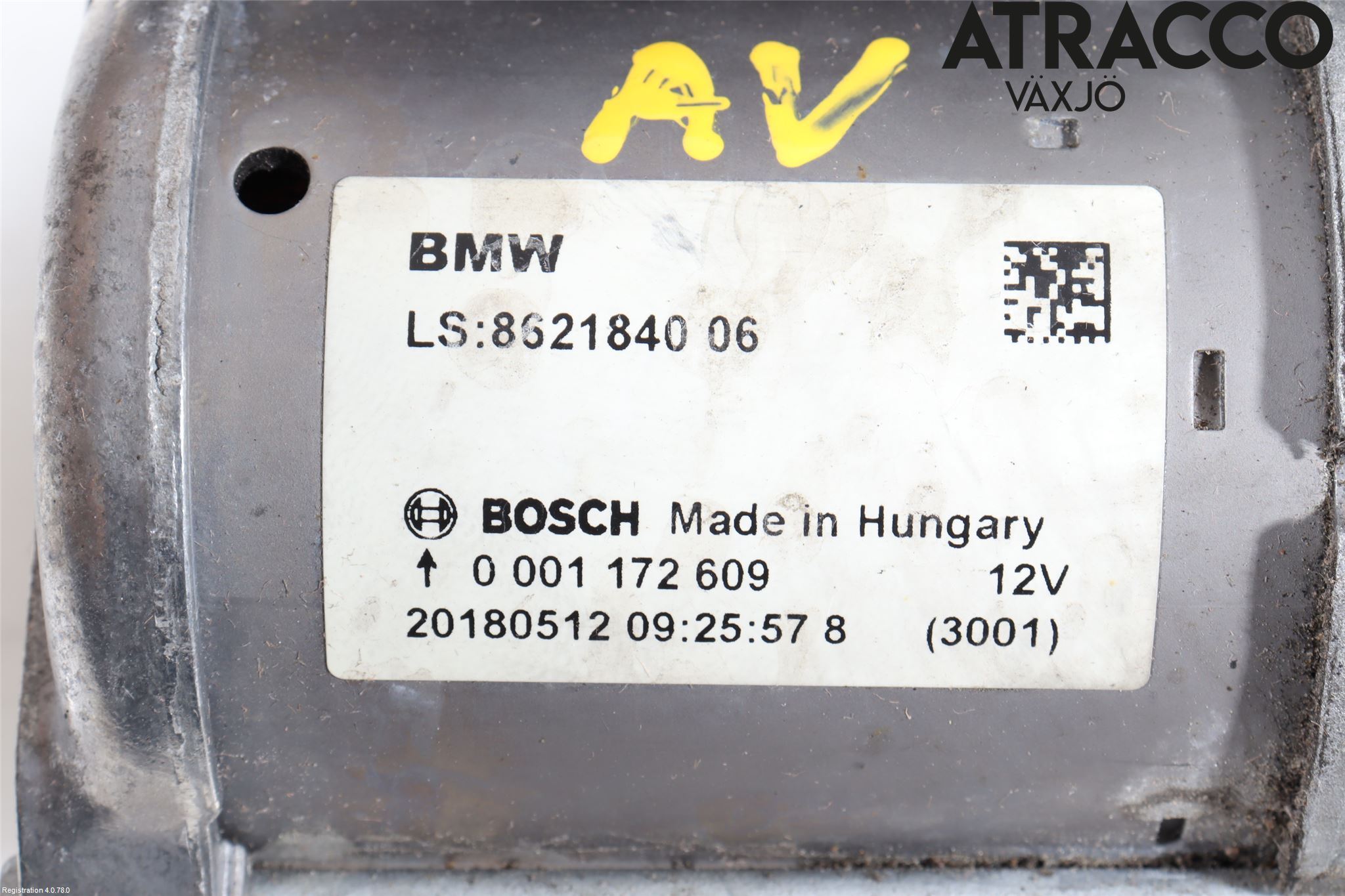 BMW 5 G30/G31/F90 17-23 Startmotor