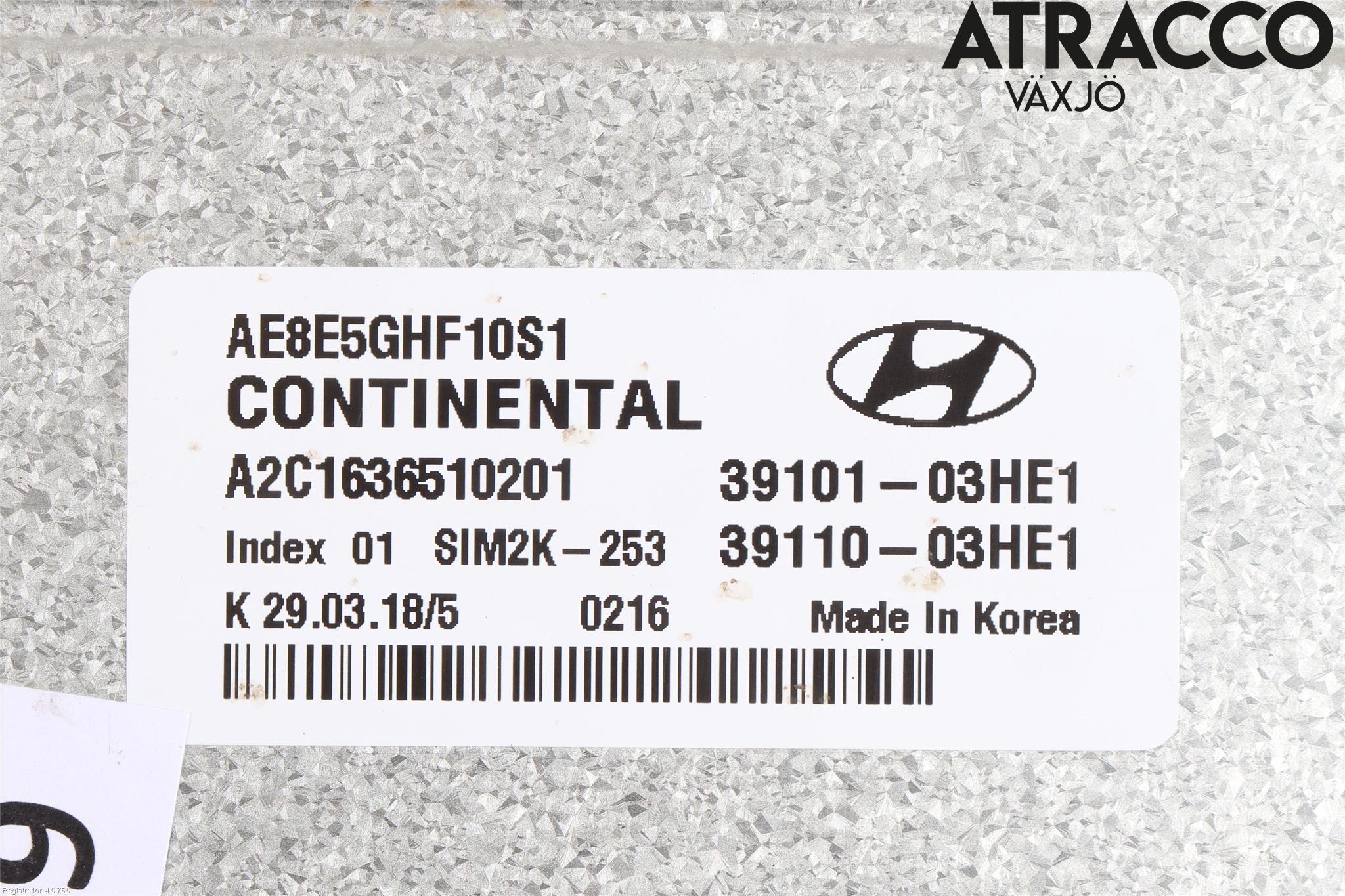 Hyundai IONIQ AE 17-22 Styreenhet Innsprøytning