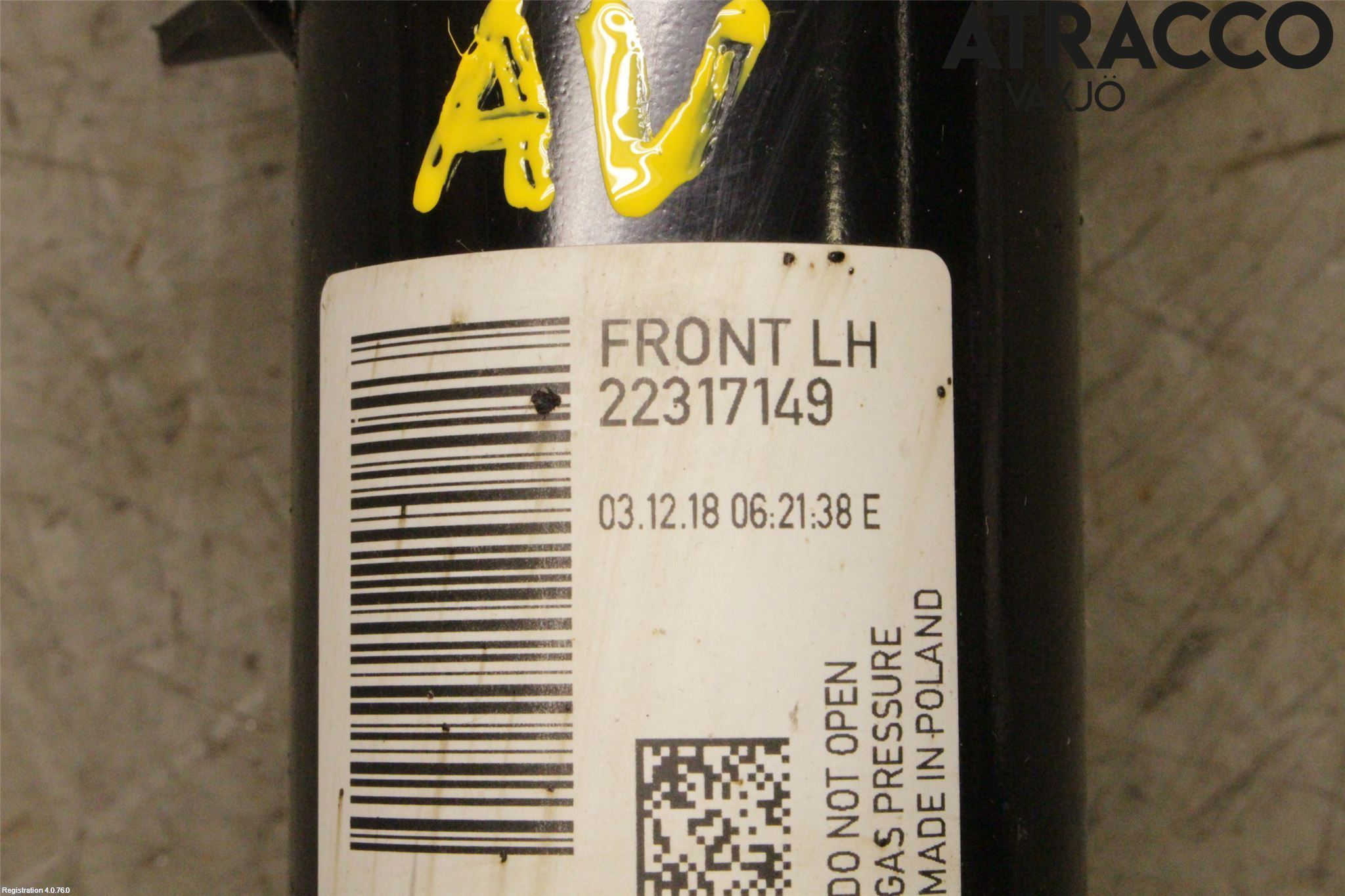 Honda CIVIC 17-22 Fjærbein Foran Venstre